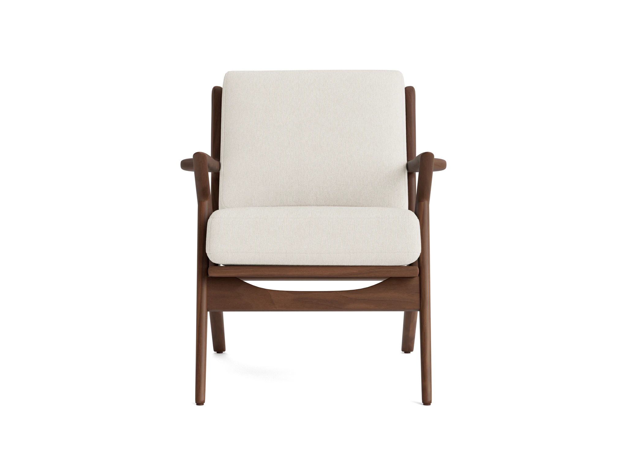 soto chair sunbrella loft white