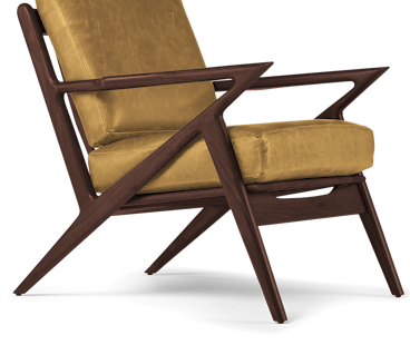 soto leather chair colonade sycamore