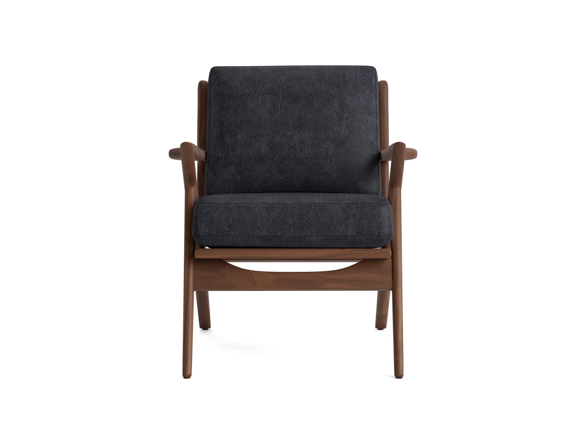soto leather chair caprieze denim