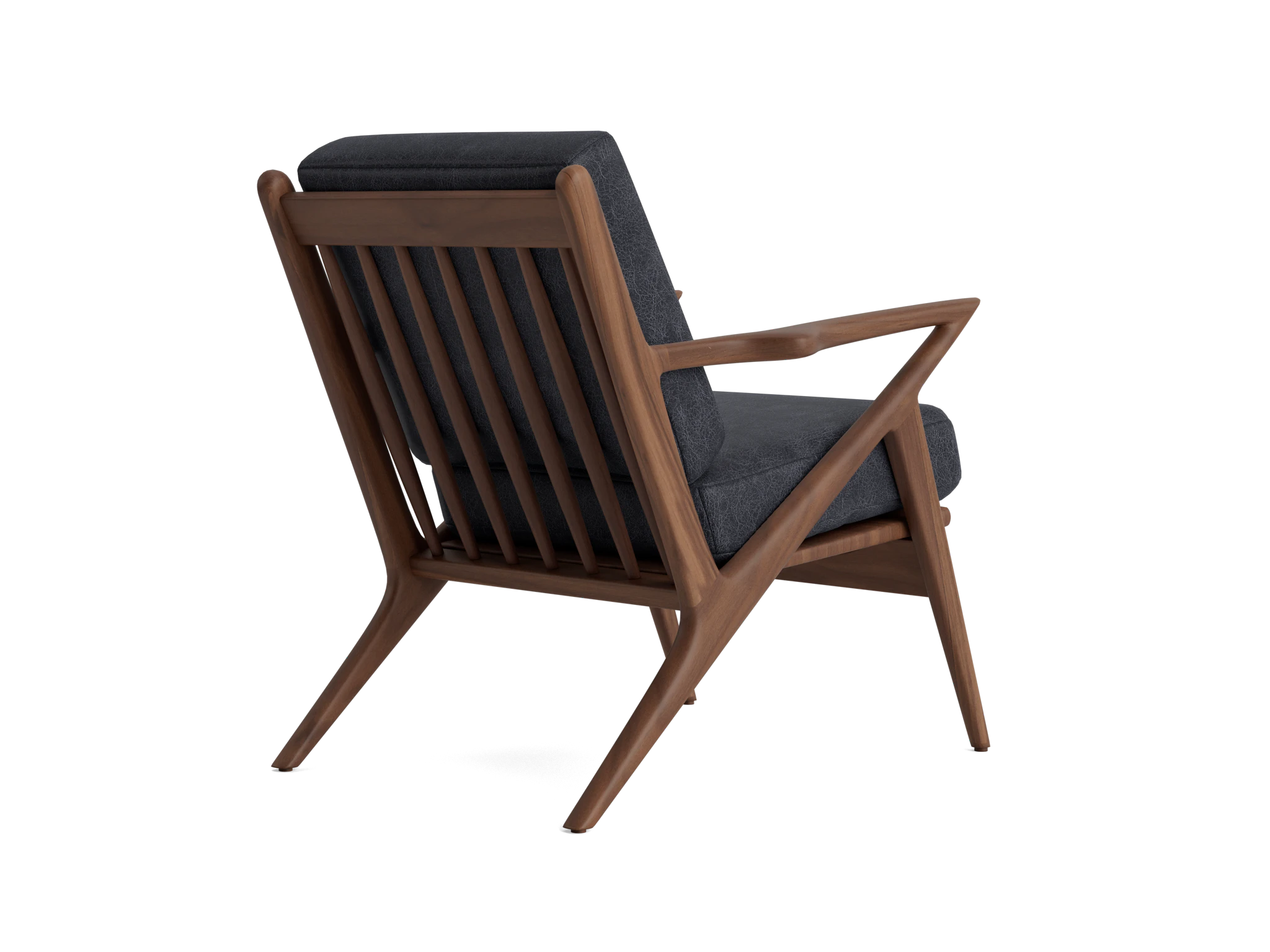 soto leather chair caprieze denim