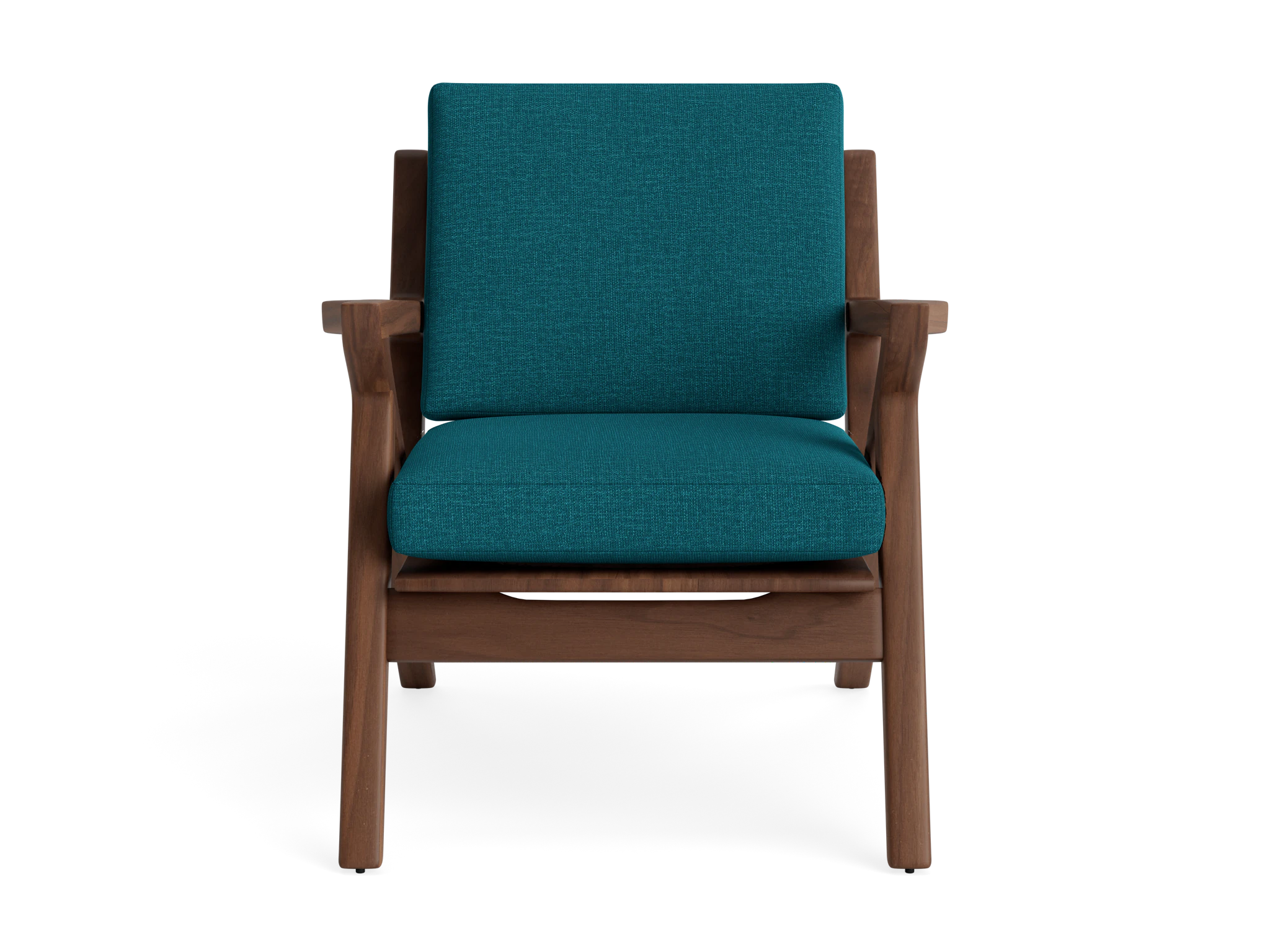 soto concave arm chair key largo zenith teal