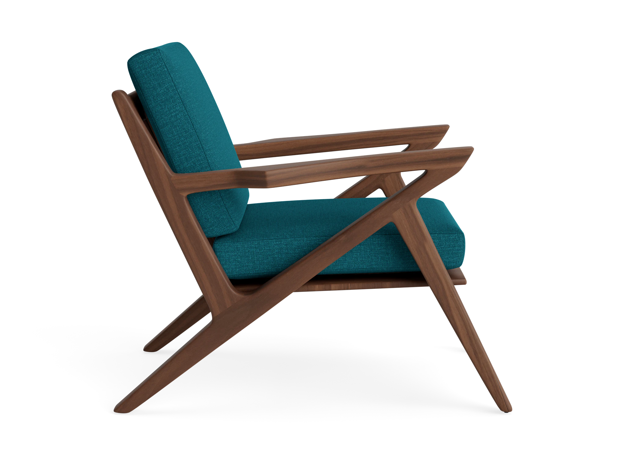 soto concave arm chair key largo zenith teal