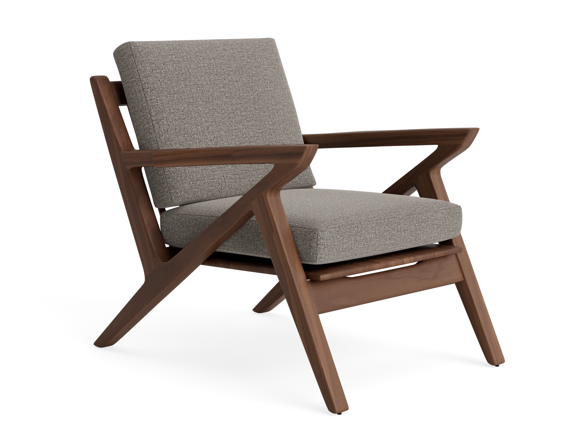 soto concave arm chair cody slate