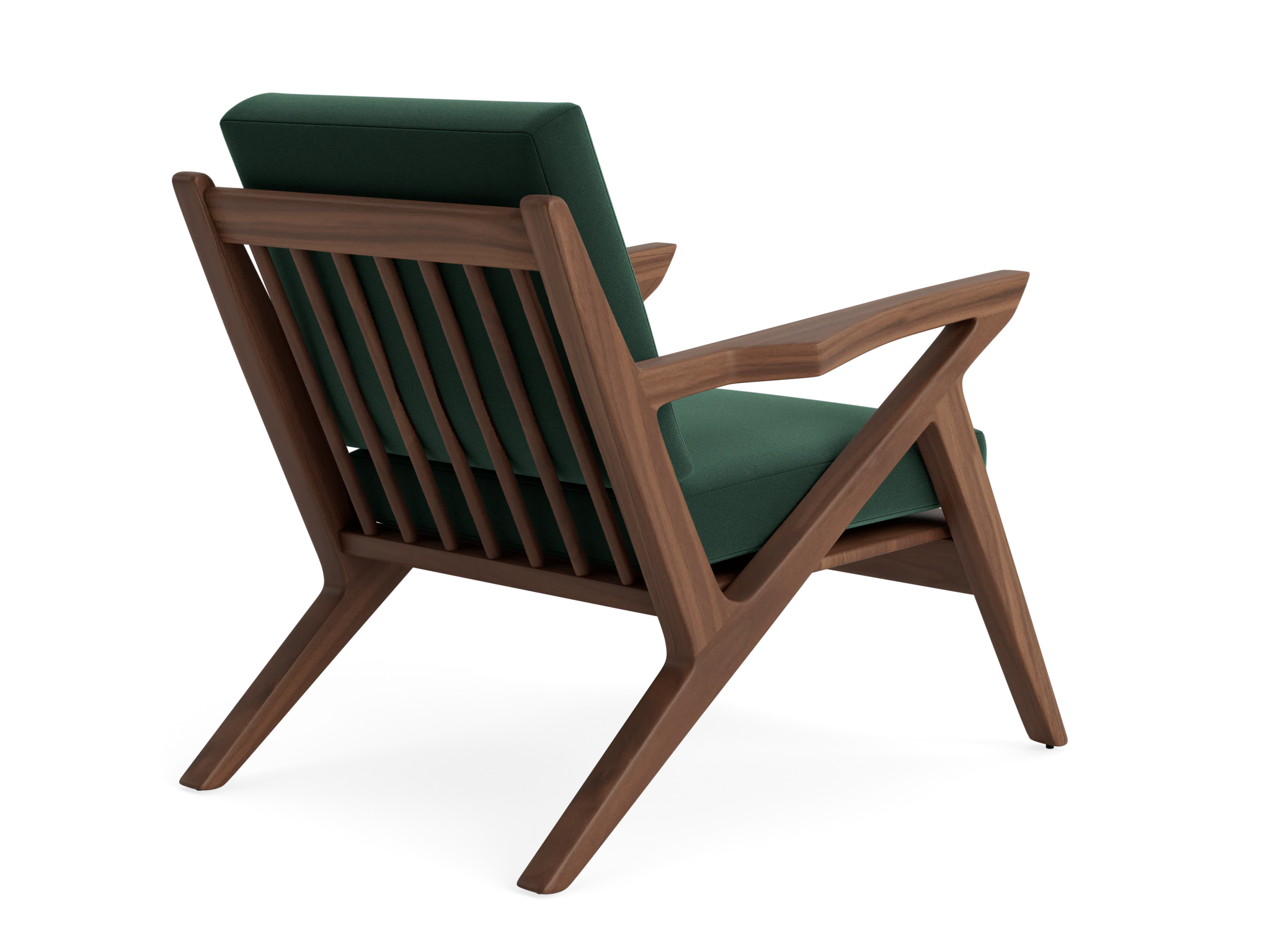 soto concave arm chair royale evergreen