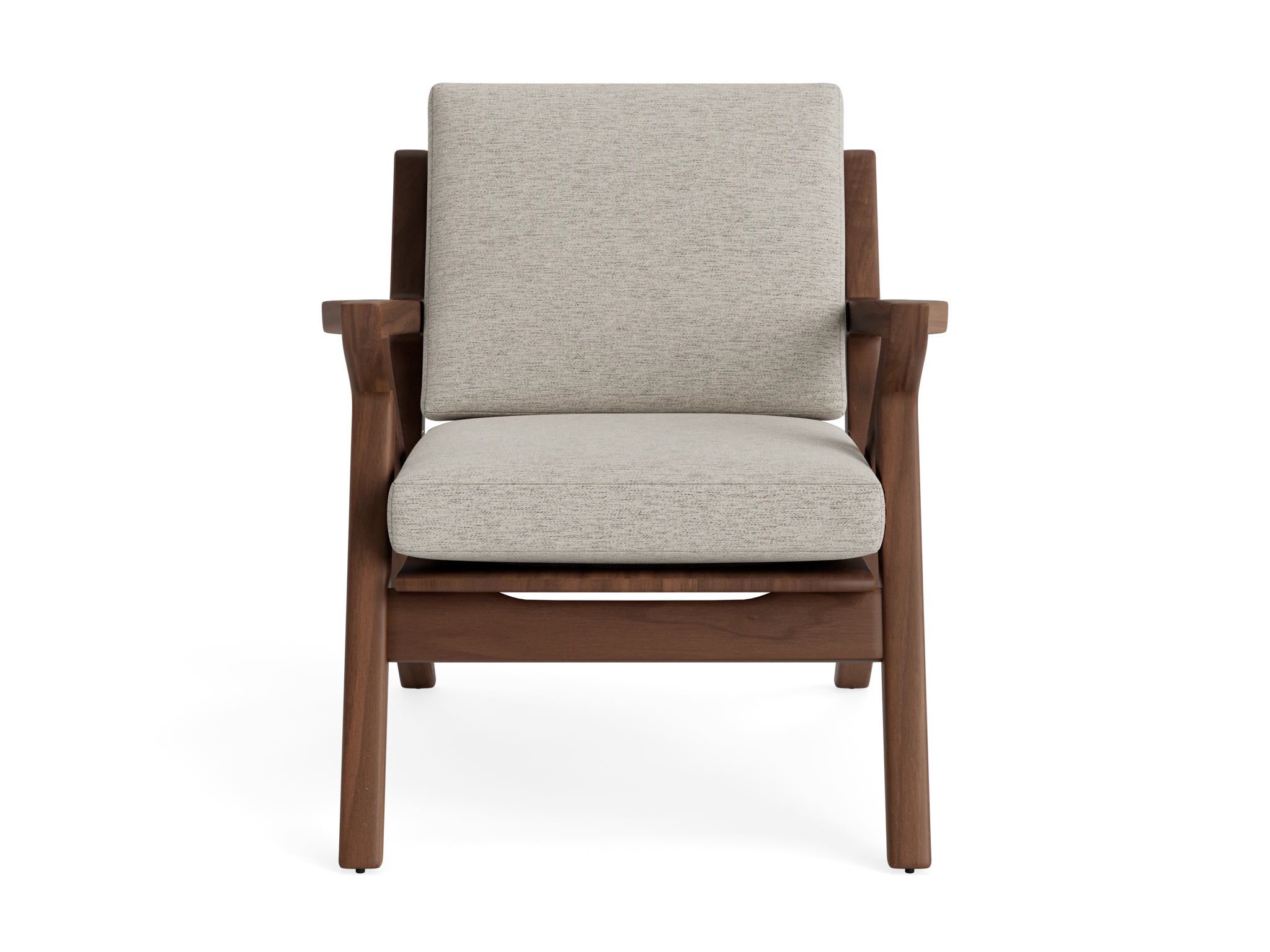 soto concave arm chair merit dove