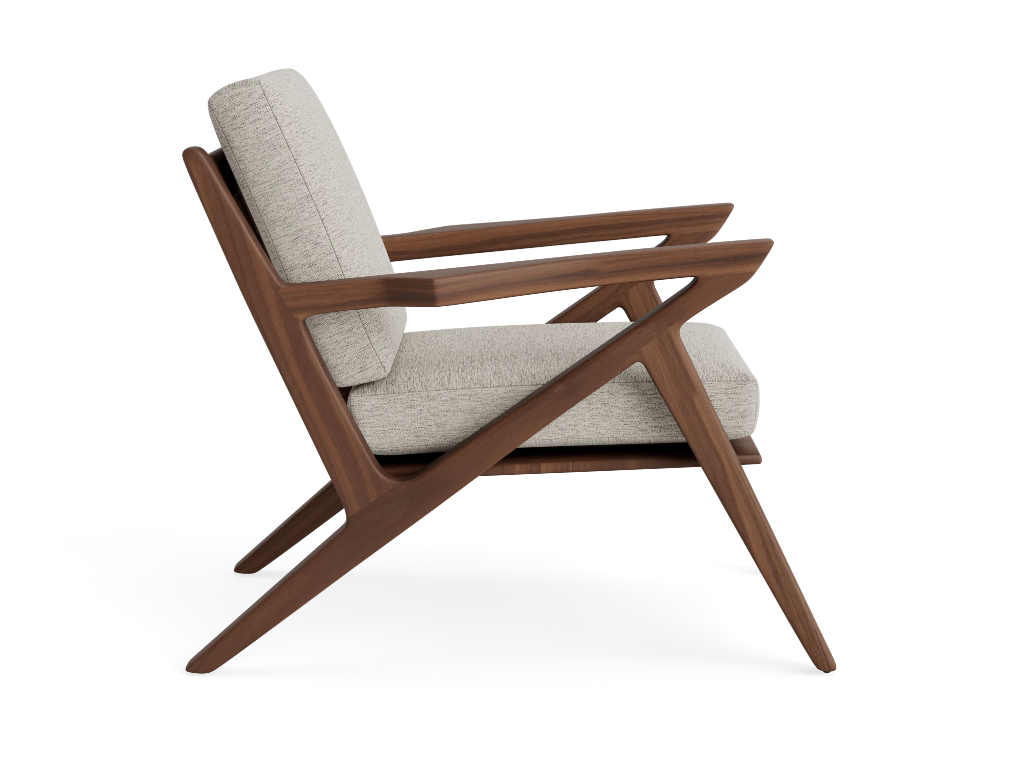 soto concave arm chair merit dove