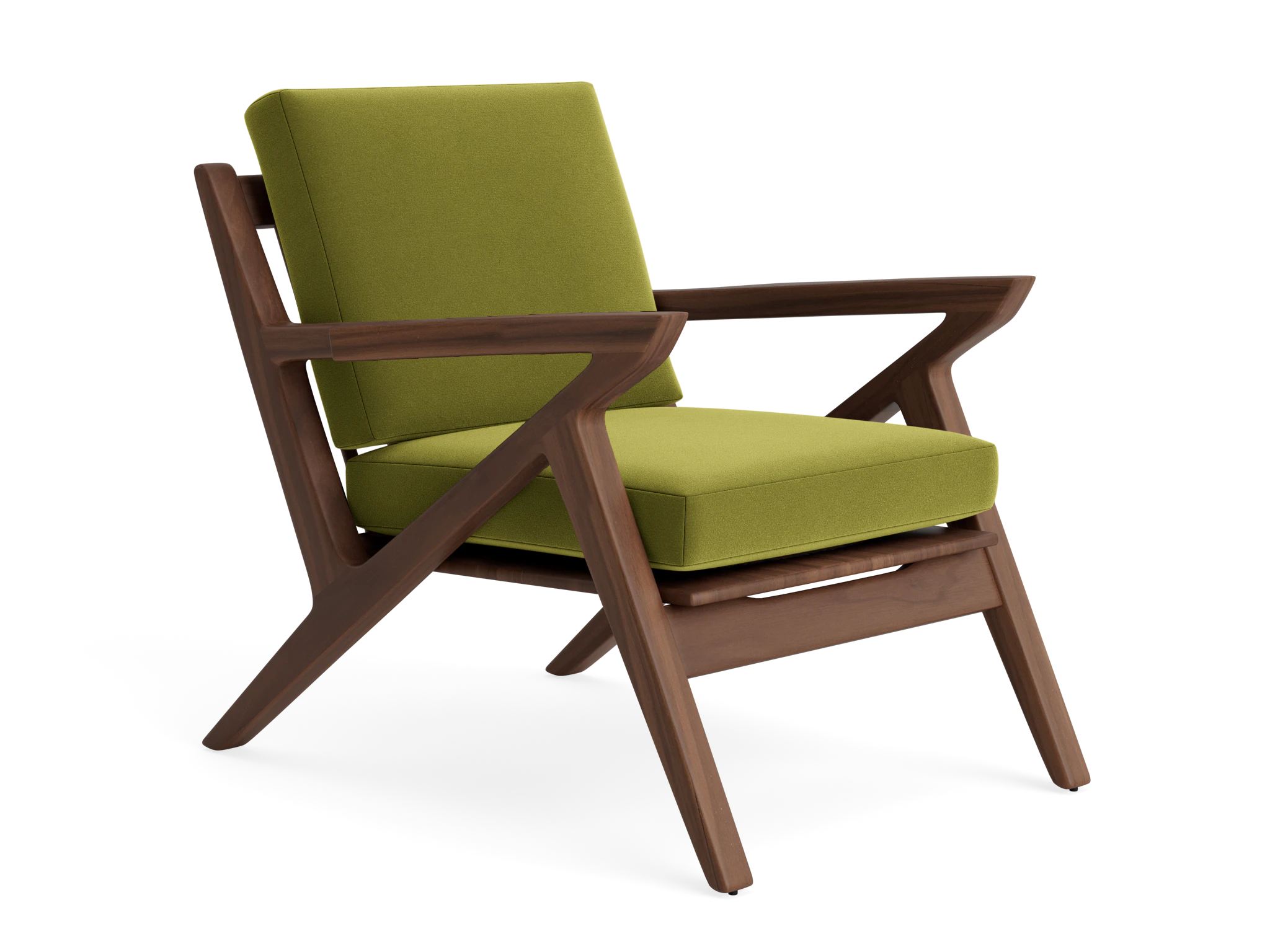 soto concave arm chair royale apple