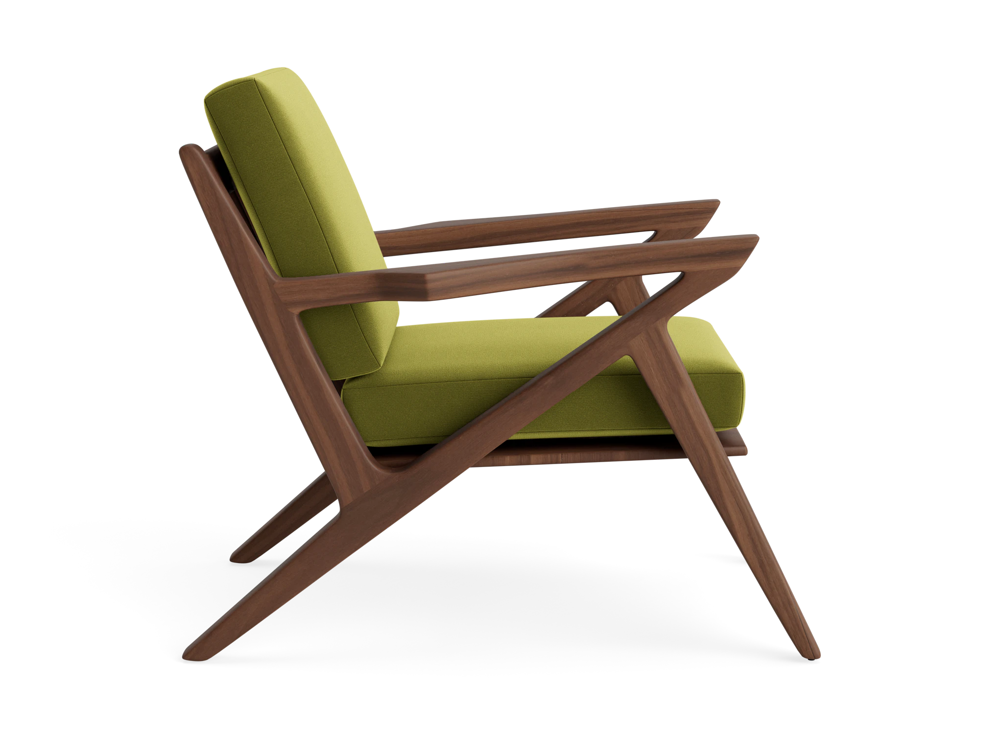 soto concave arm chair royale apple