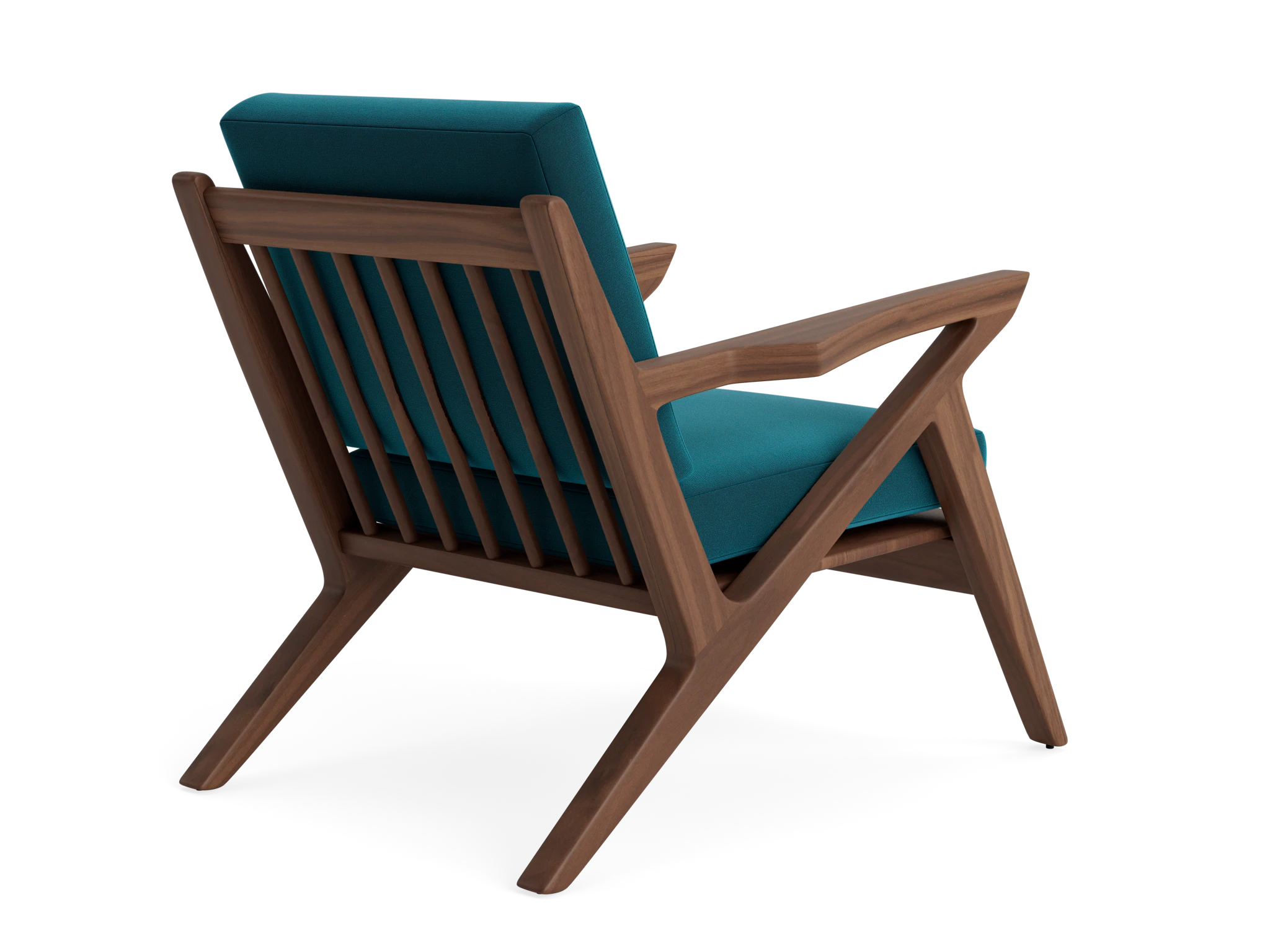 soto concave arm chair royale peacock