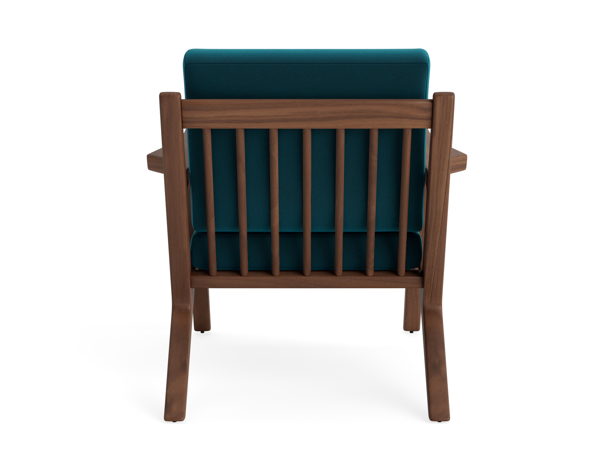 soto concave arm chair royale peacock