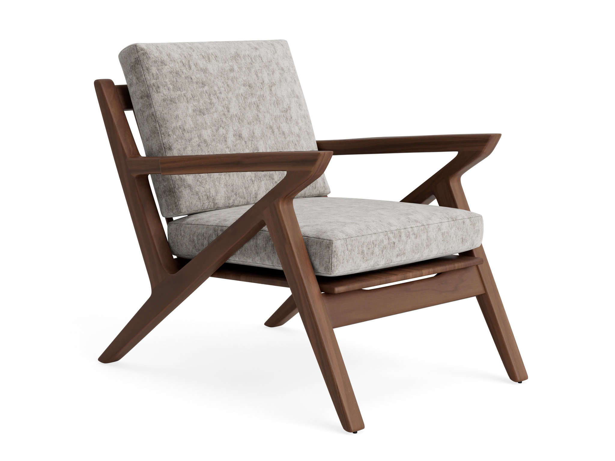 soto concave arm chair prime stone