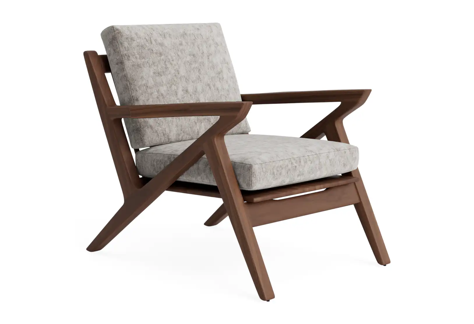 soto concave arm chair prime stone