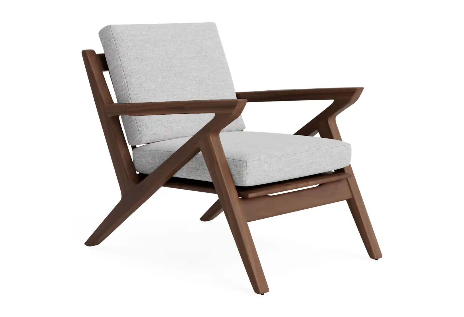 soto concave arm chair milo dove