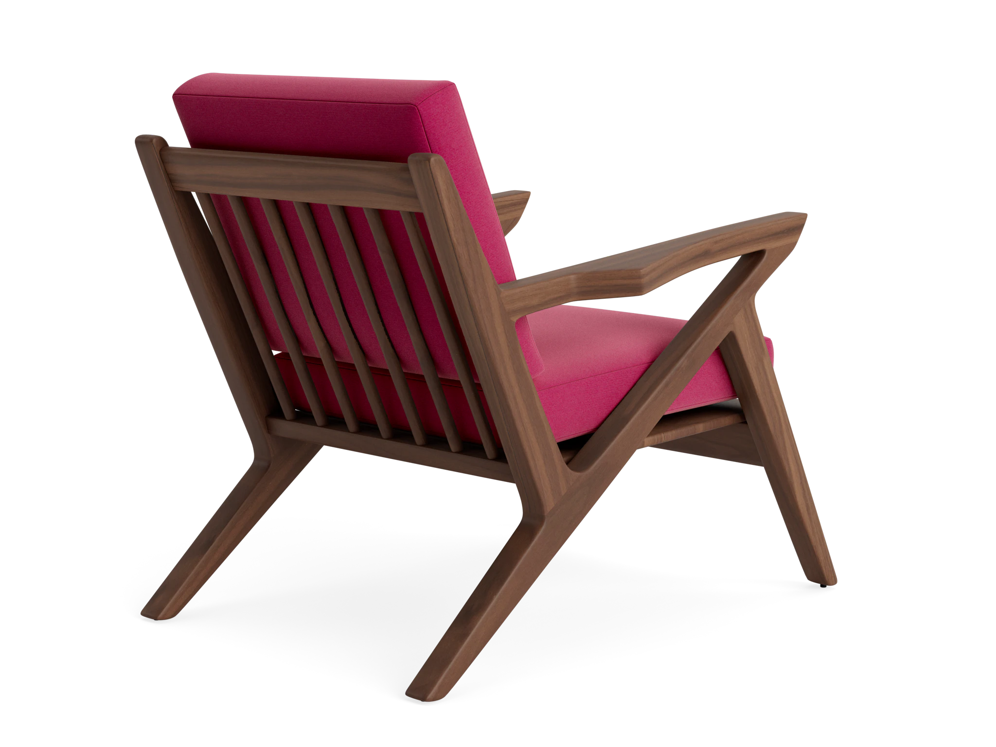 soto concave arm chair royale berry