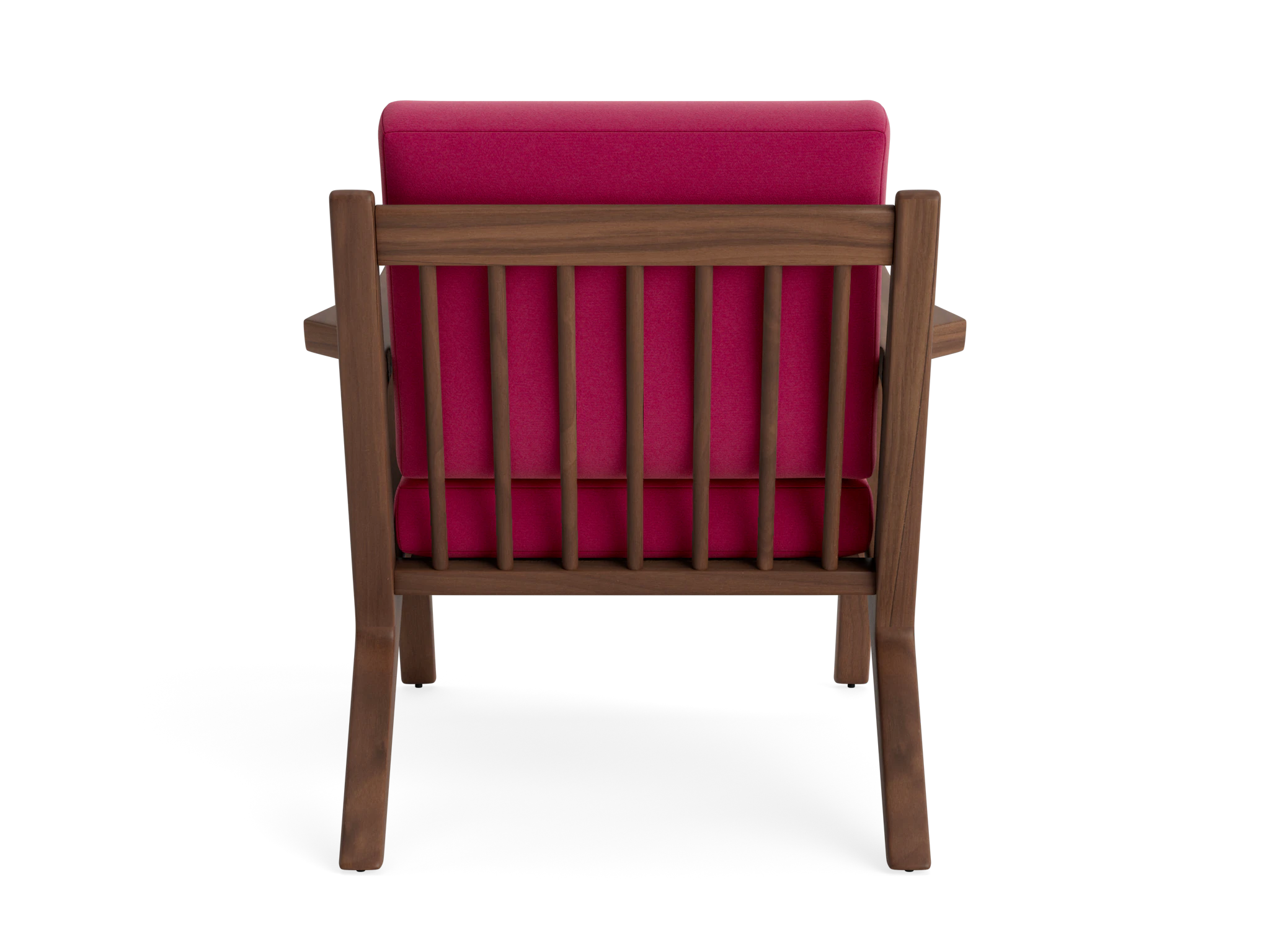 soto concave arm chair royale berry