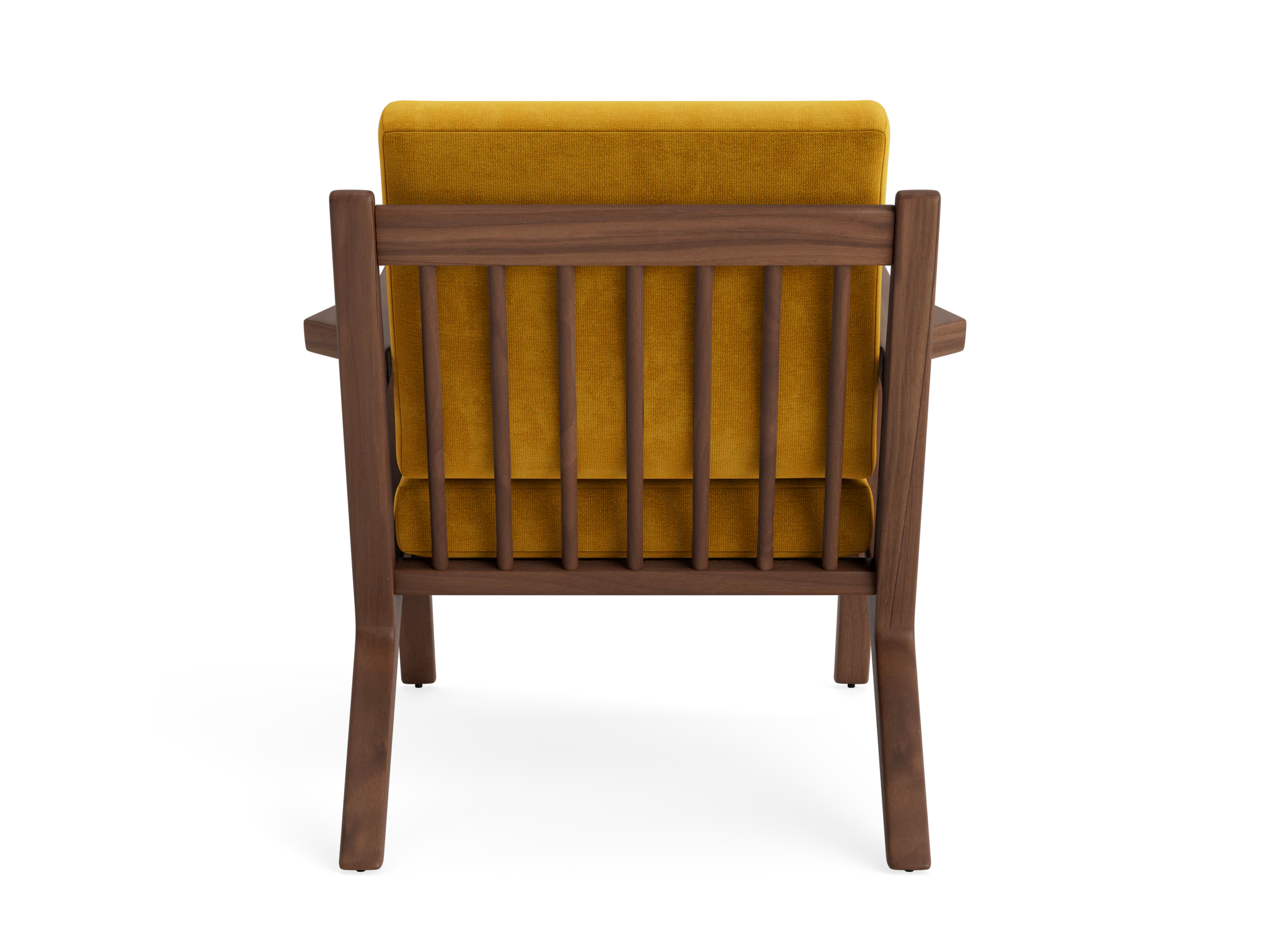 soto concave arm chair harper amber gold