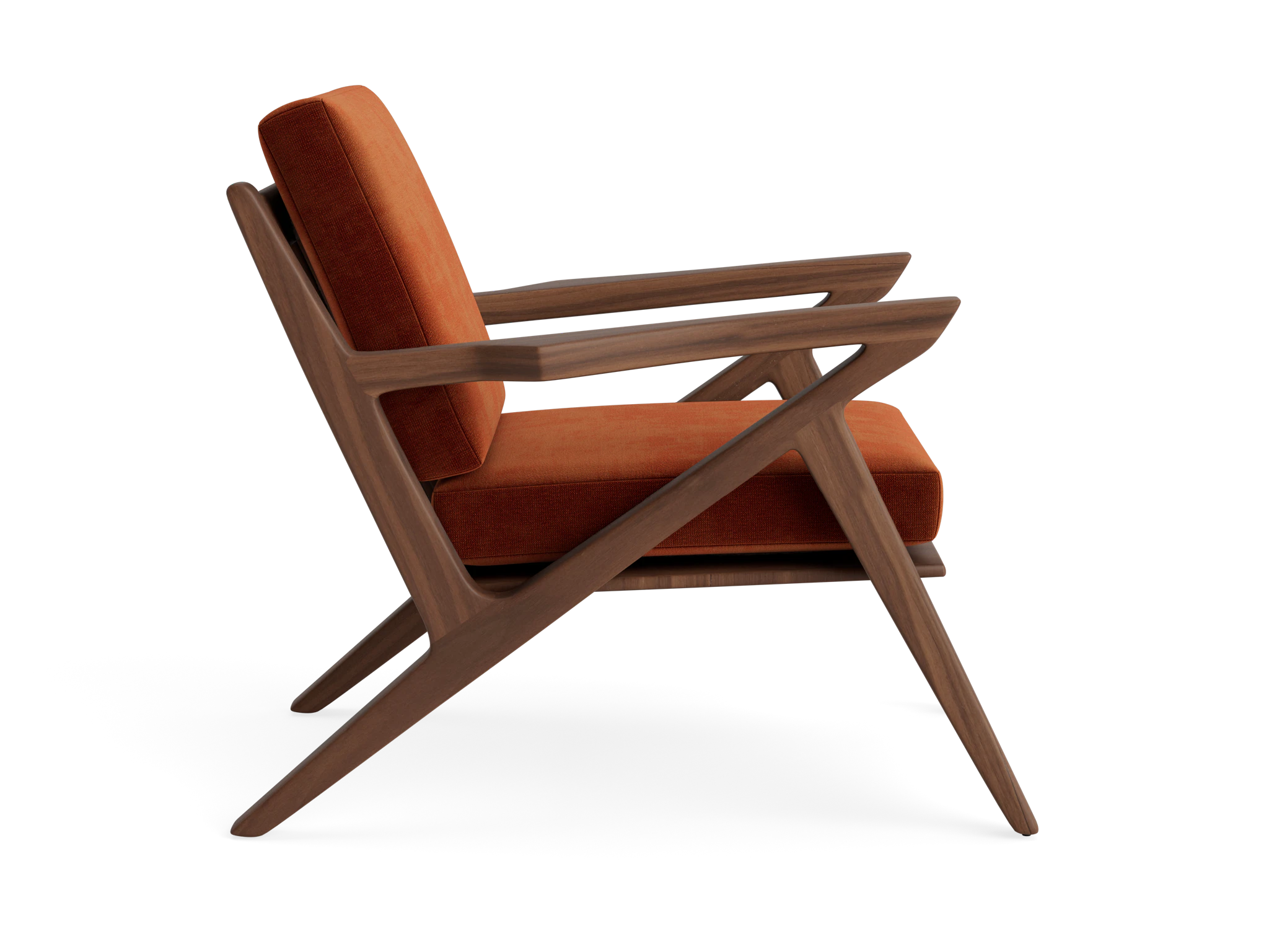 soto concave arm chair harper cinnamon
