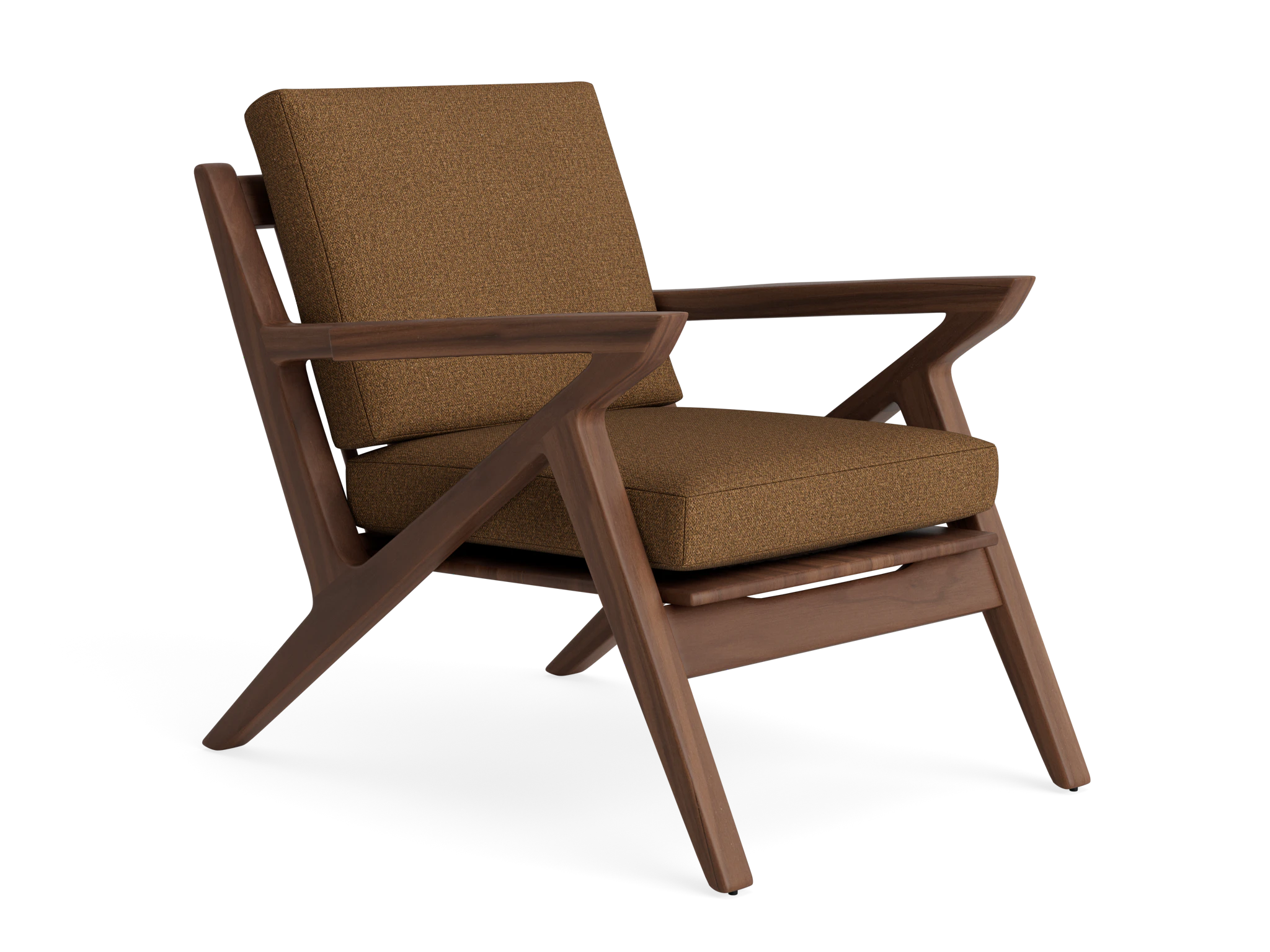 soto concave arm chair faithful mocha
