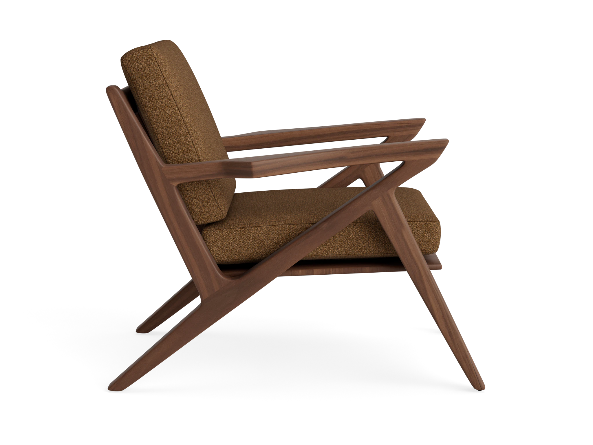 soto concave arm chair faithful mocha
