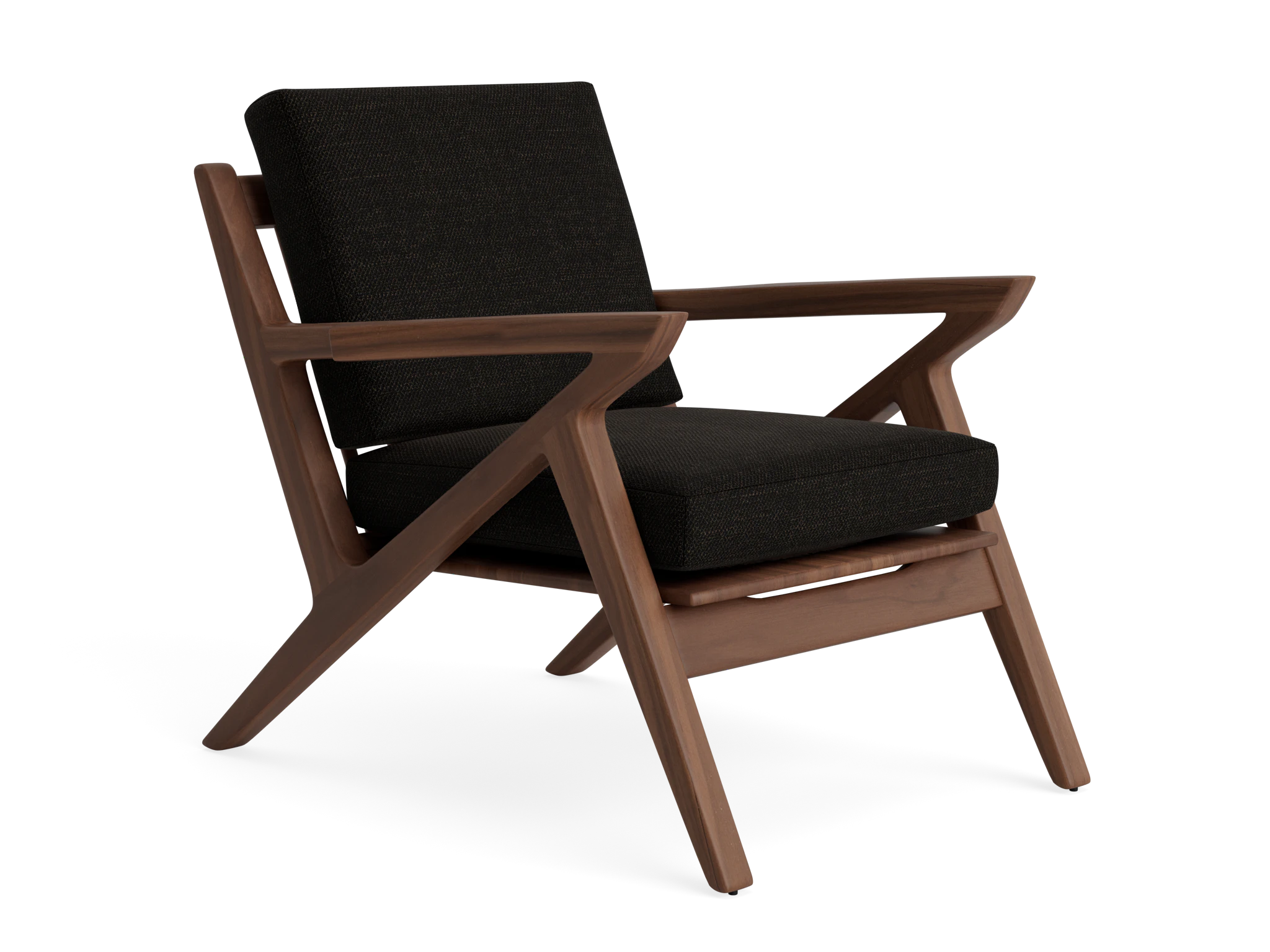 soto concave arm chair milo onyx