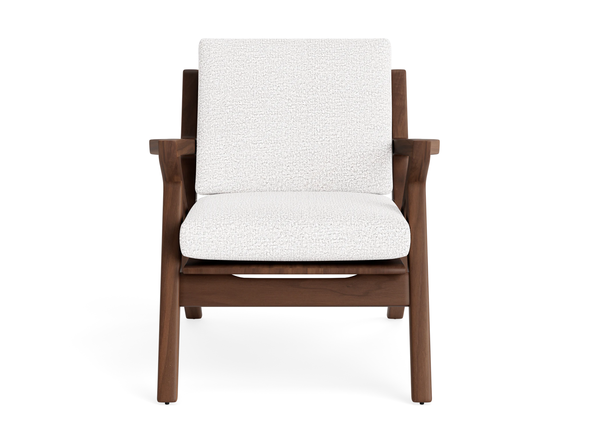 soto concave arm chair karina pantone cloud dancer