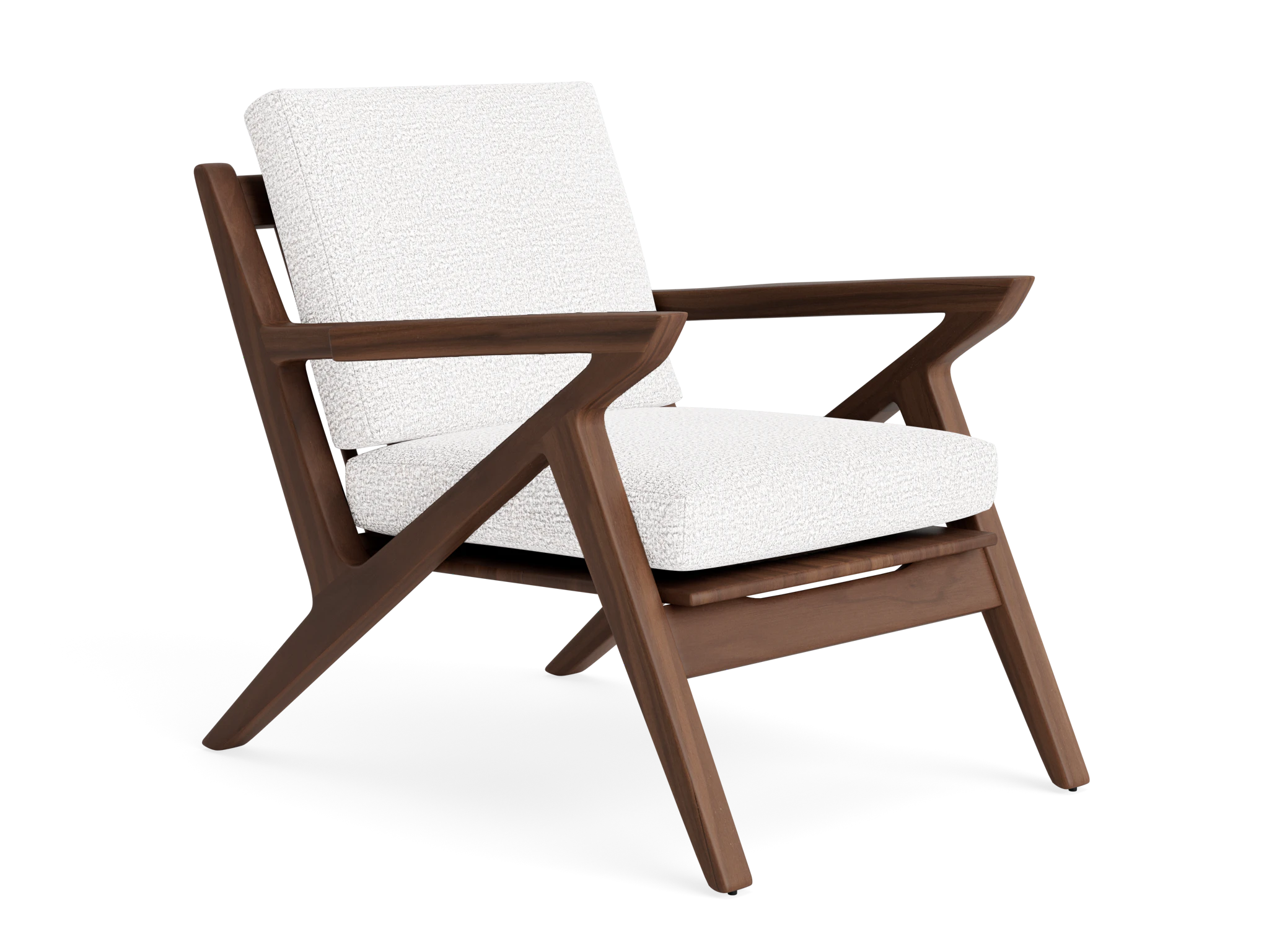 soto concave arm chair karina pantone cloud dancer