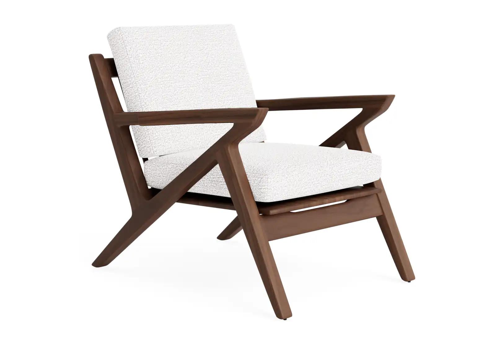 soto concave arm chair karina pantone cloud dancer