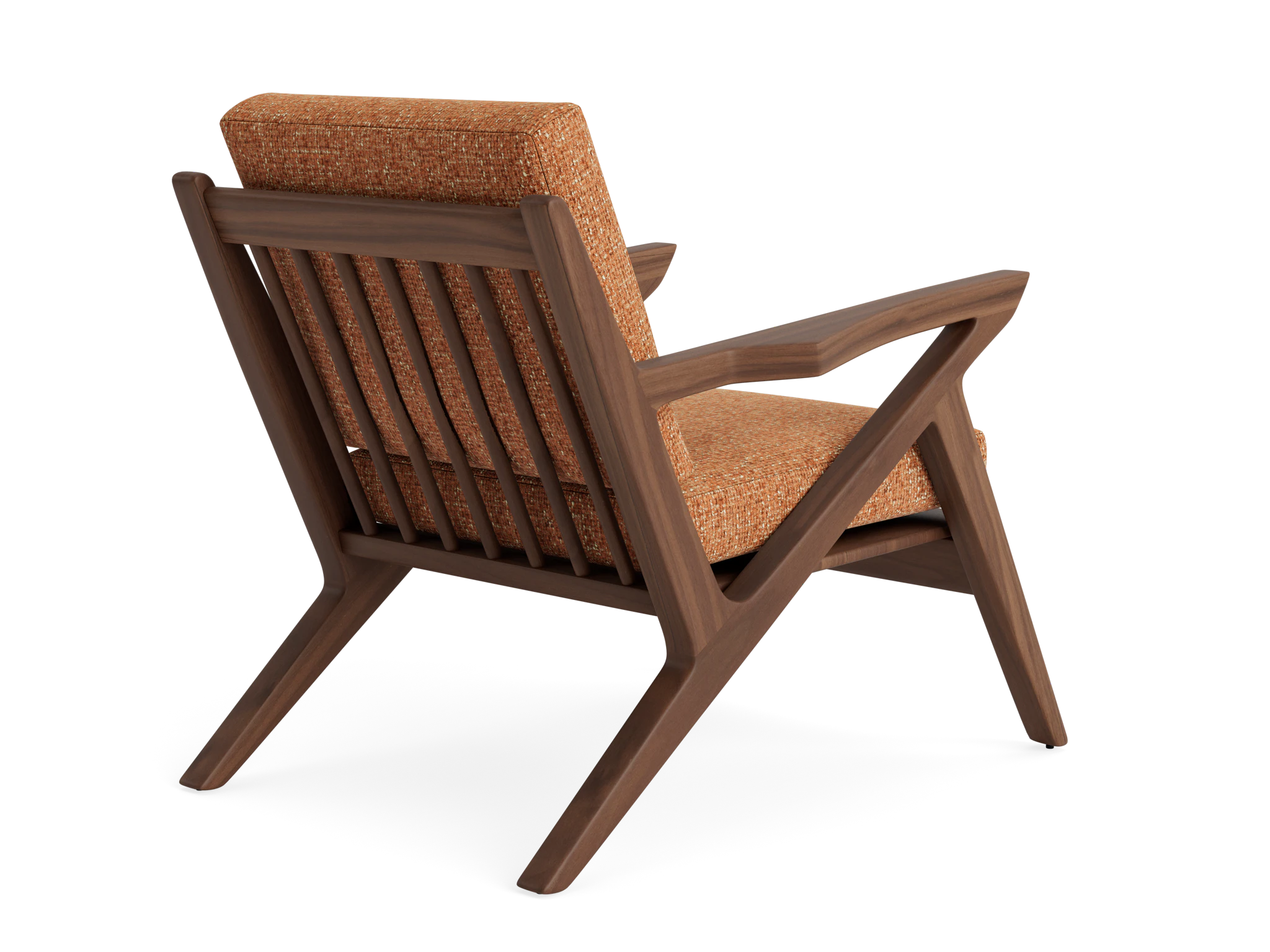 soto concave arm chair bungalow pantone glazed ginger