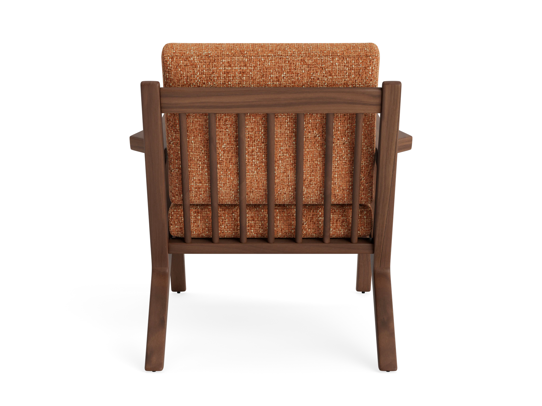 soto concave arm chair bungalow pantone glazed ginger