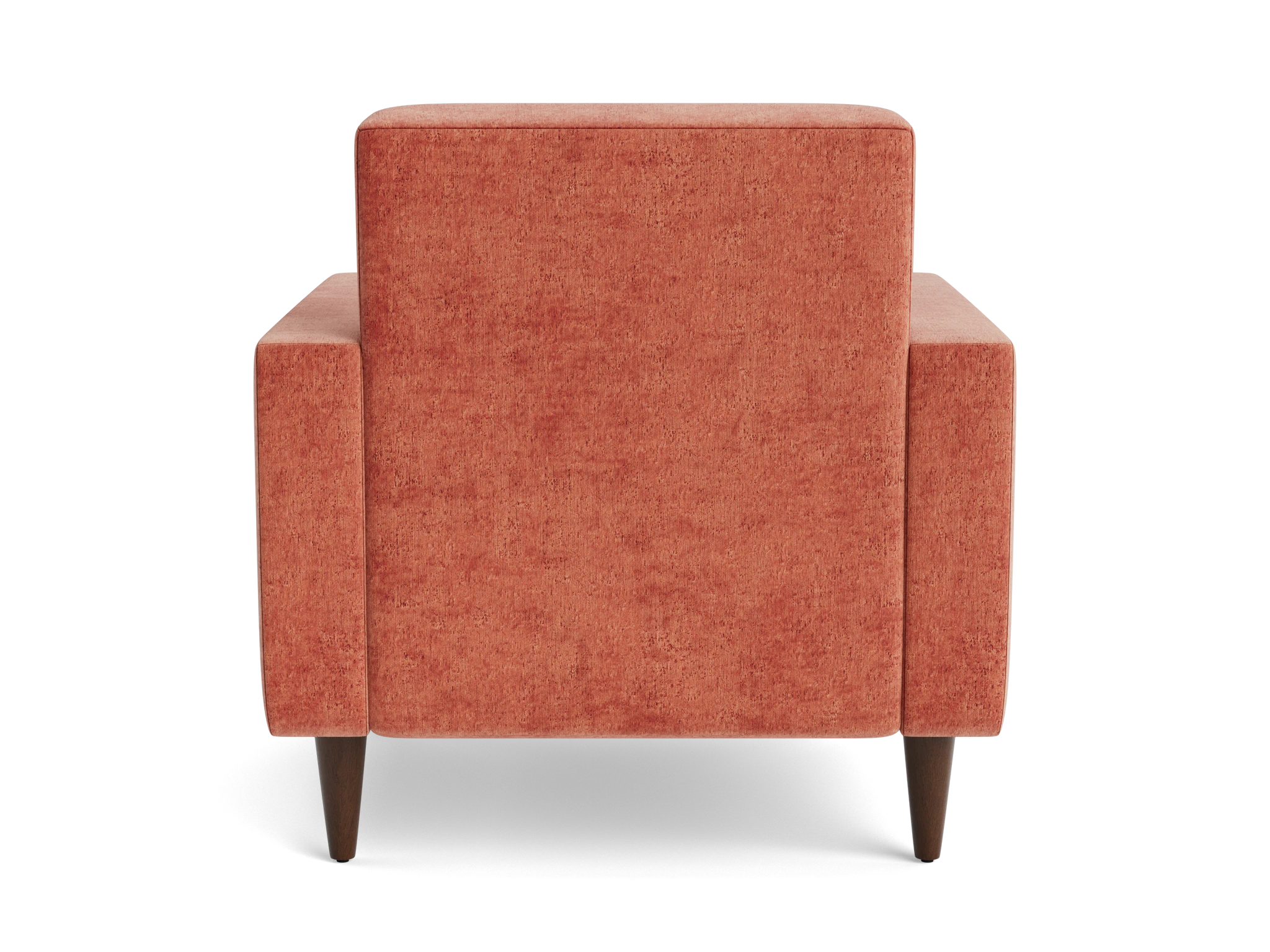 korver apartment chair plush terra rose