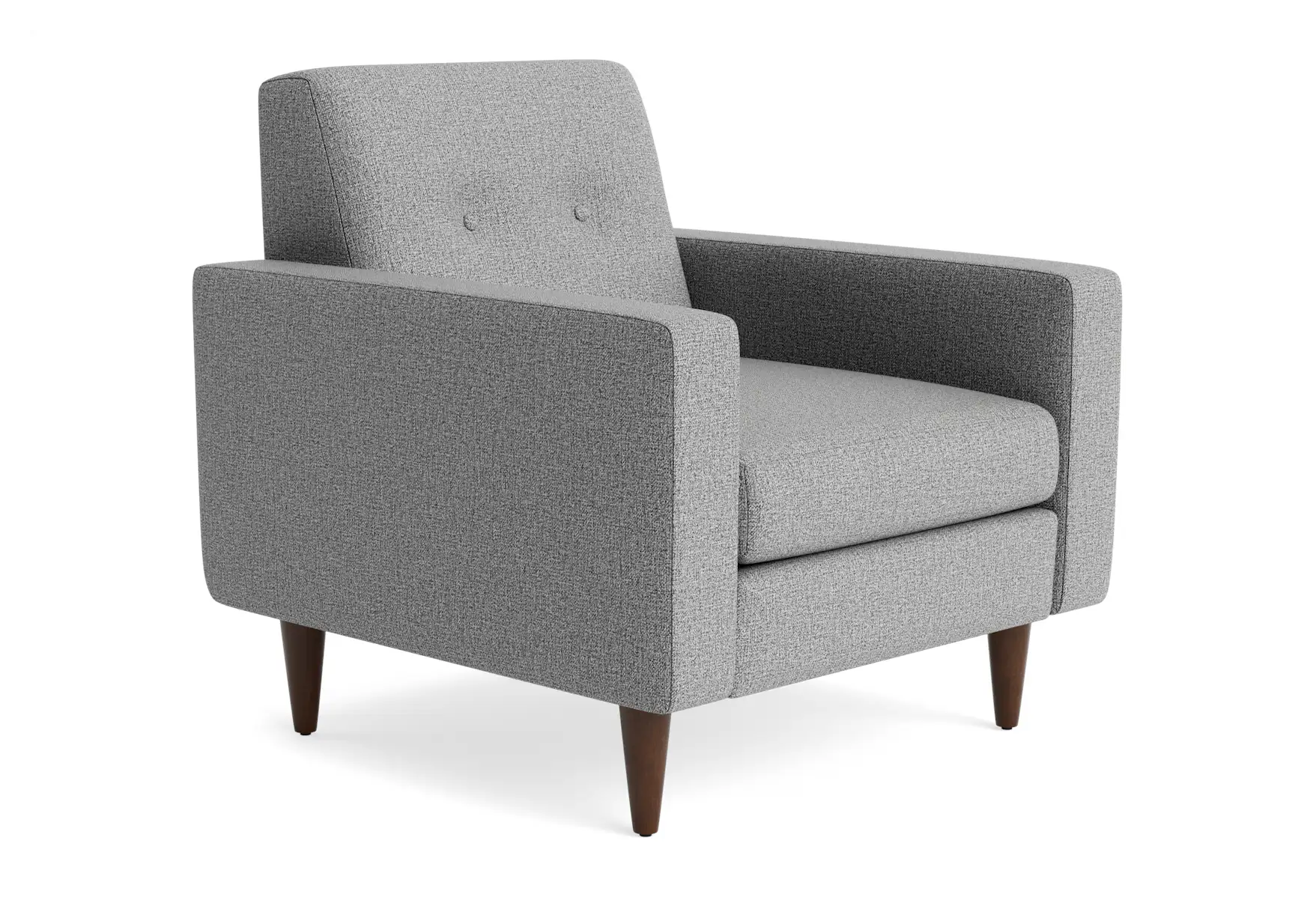 korver apartment chair taylor felt gray