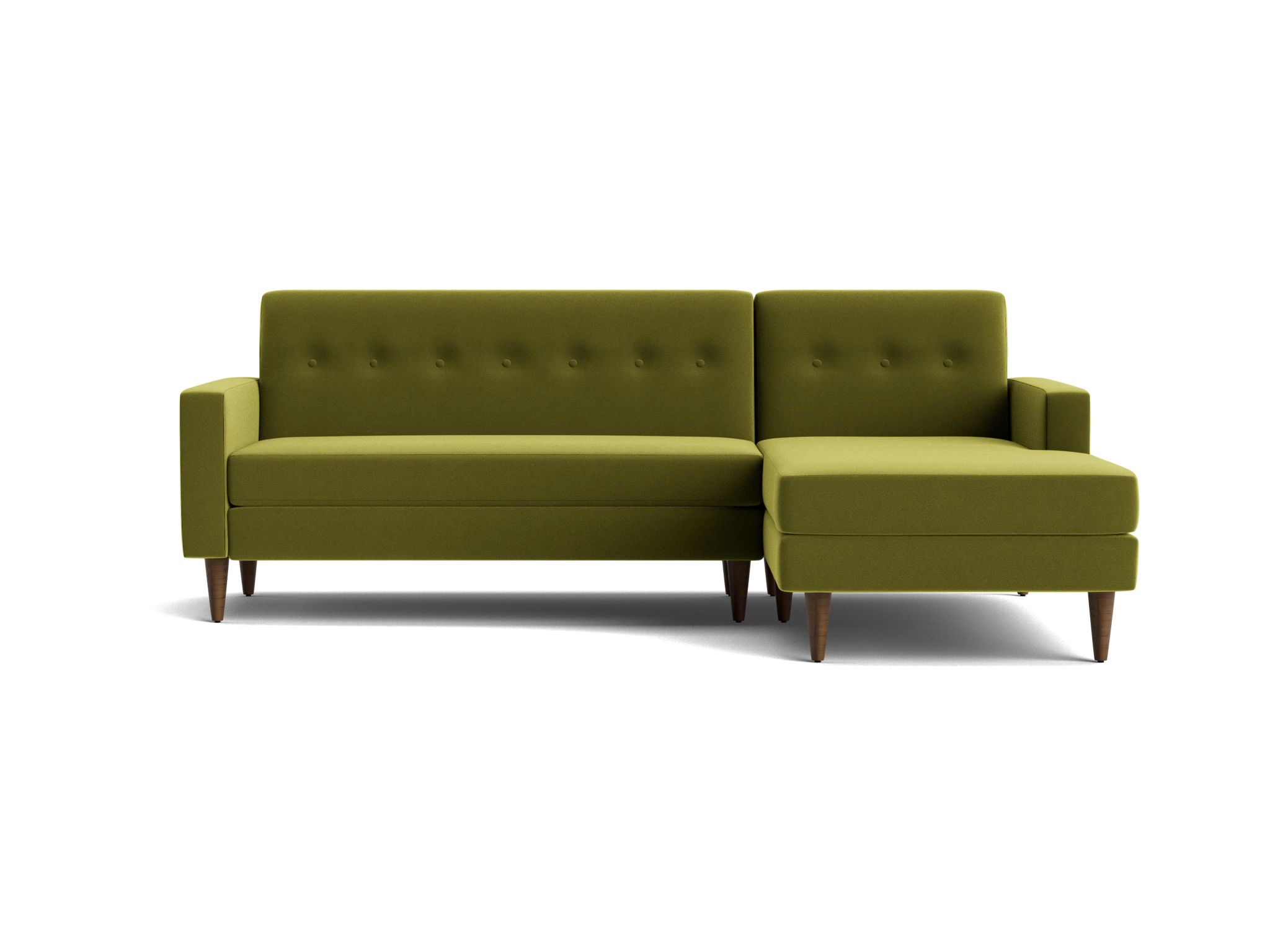 korver apartment sectional royale apple