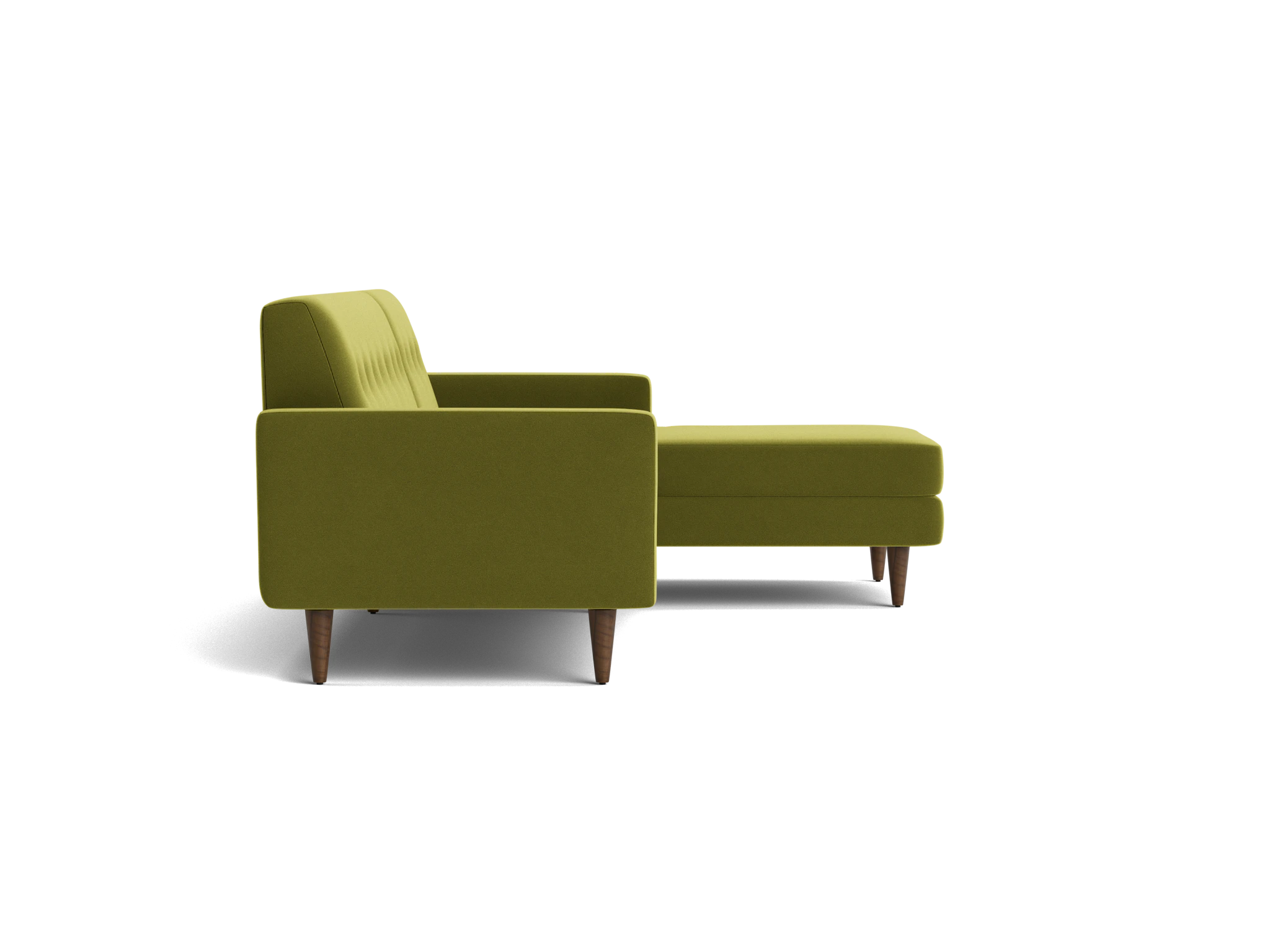 korver apartment sectional royale apple