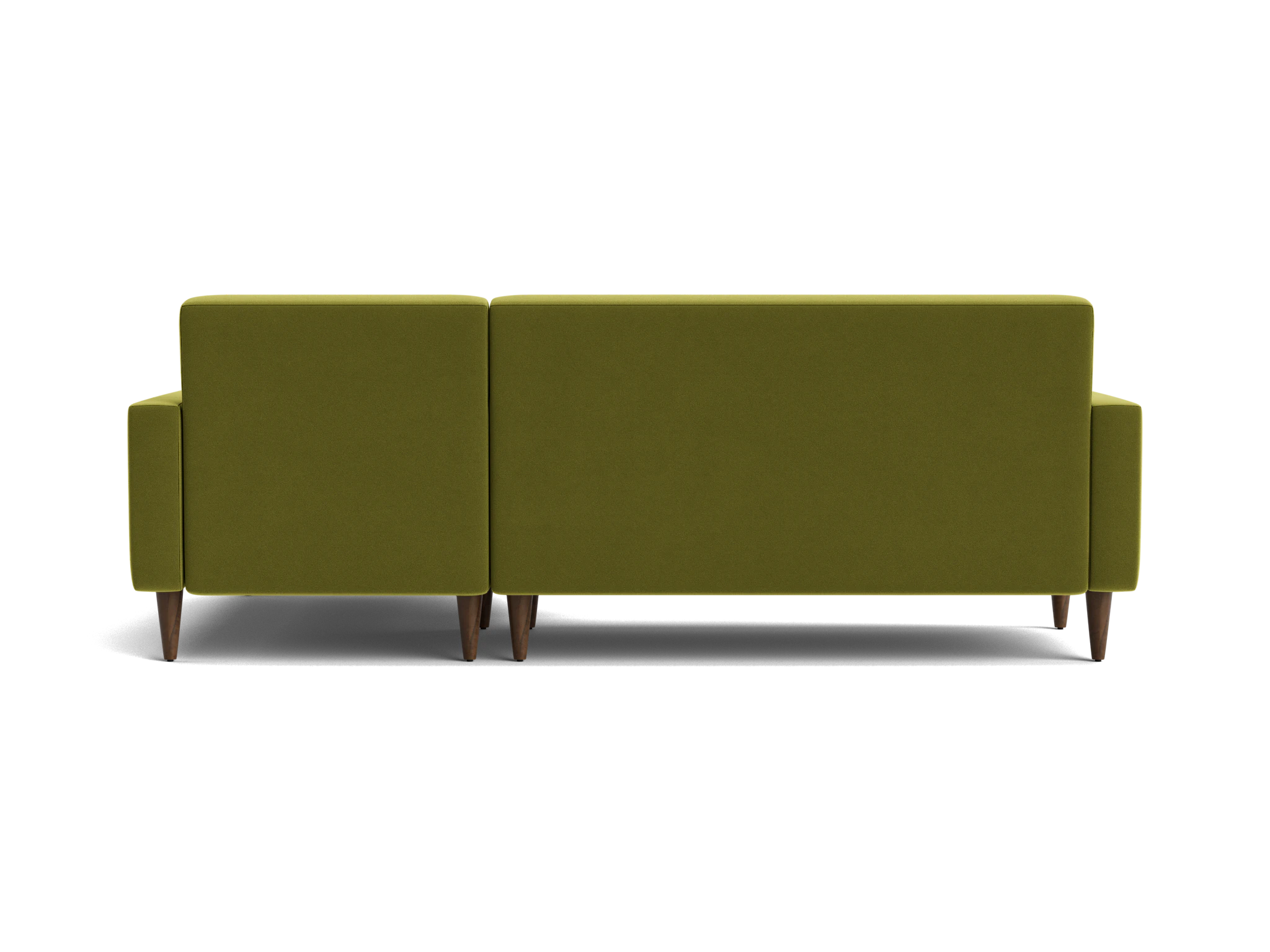 korver apartment sectional royale apple