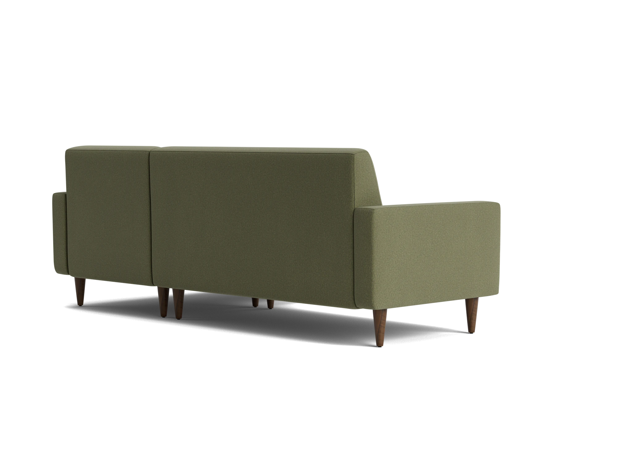 korver apartment sectional faithful olive