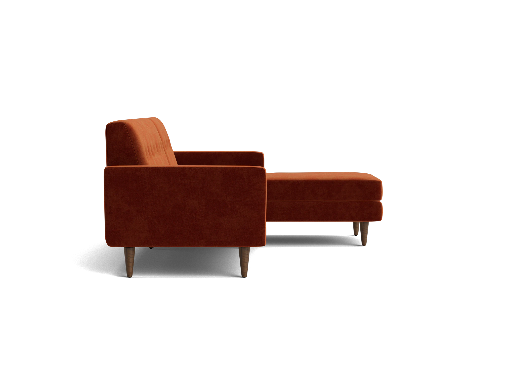 korver apartment sectional harper cinnamon