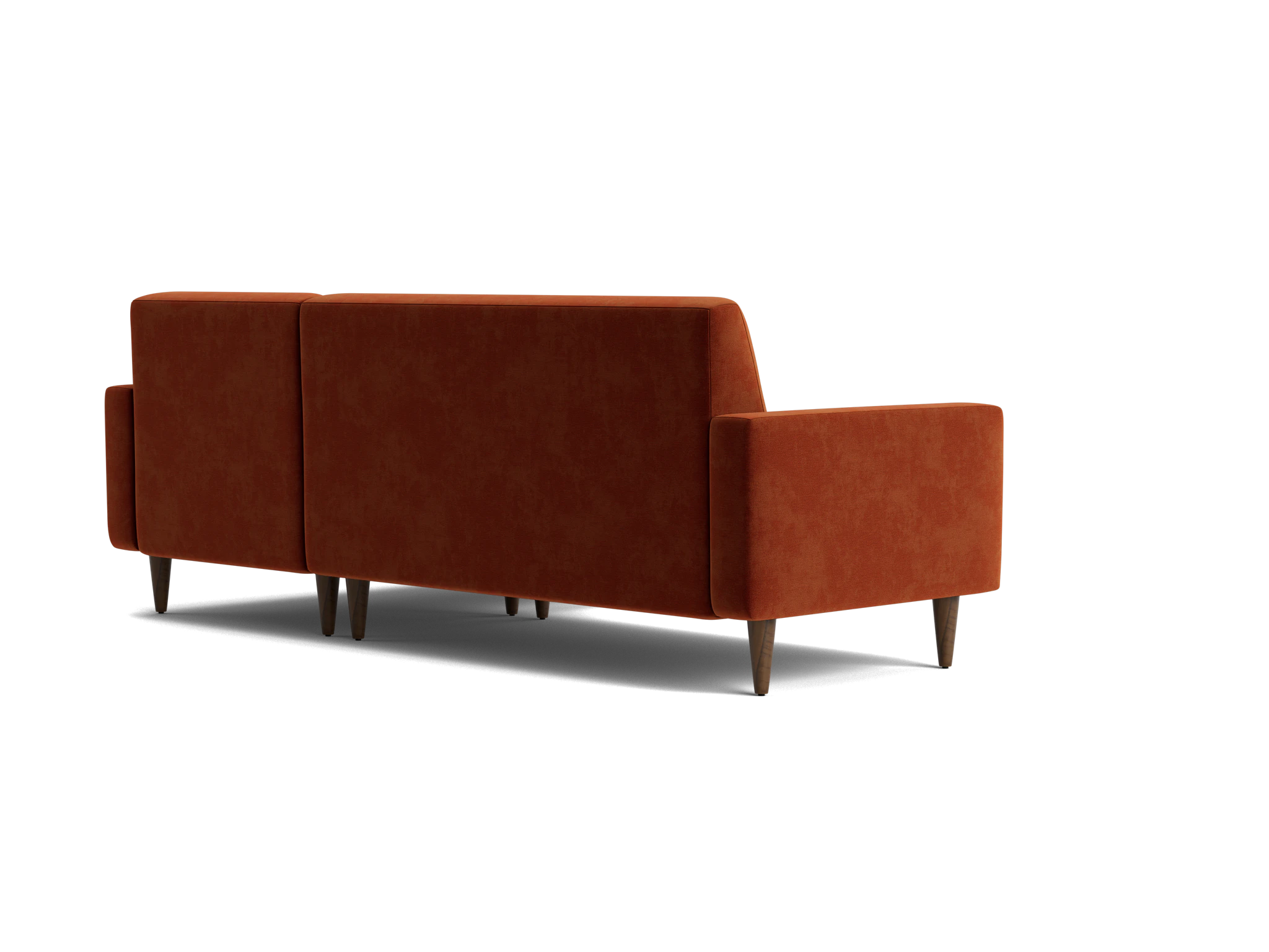korver apartment sectional harper cinnamon