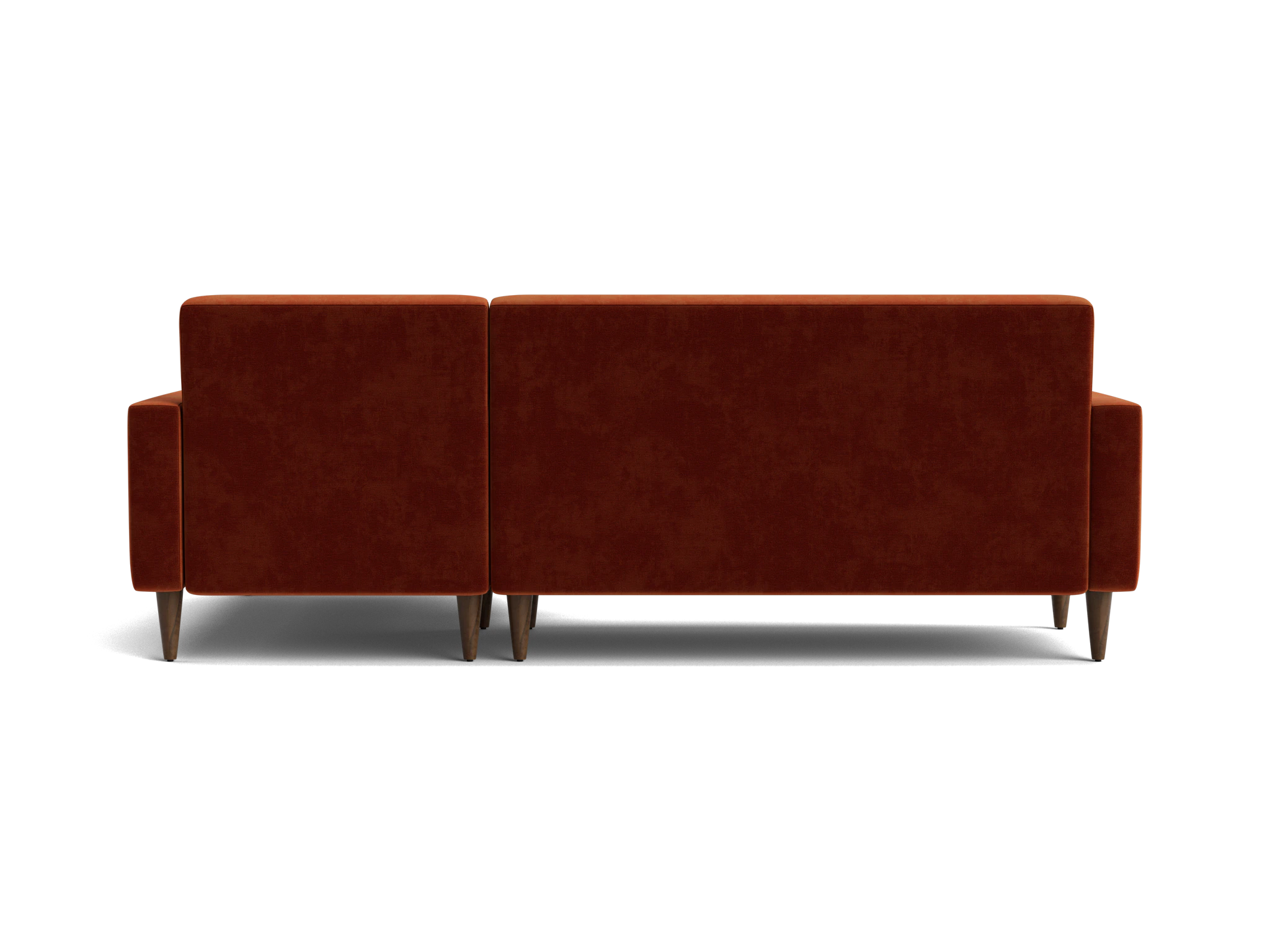 korver apartment sectional harper cinnamon