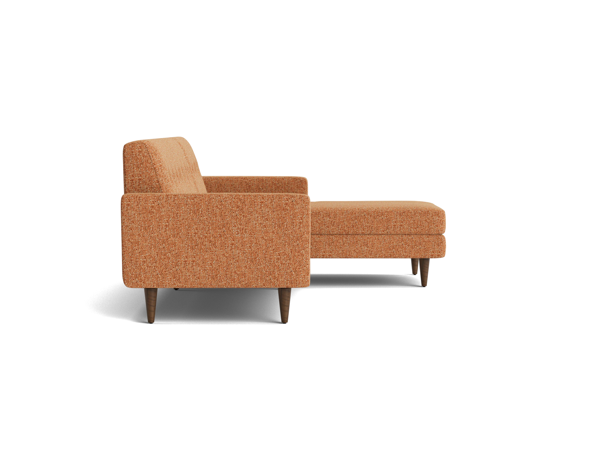 korver apartment sectional bungalow pantone glazed ginger