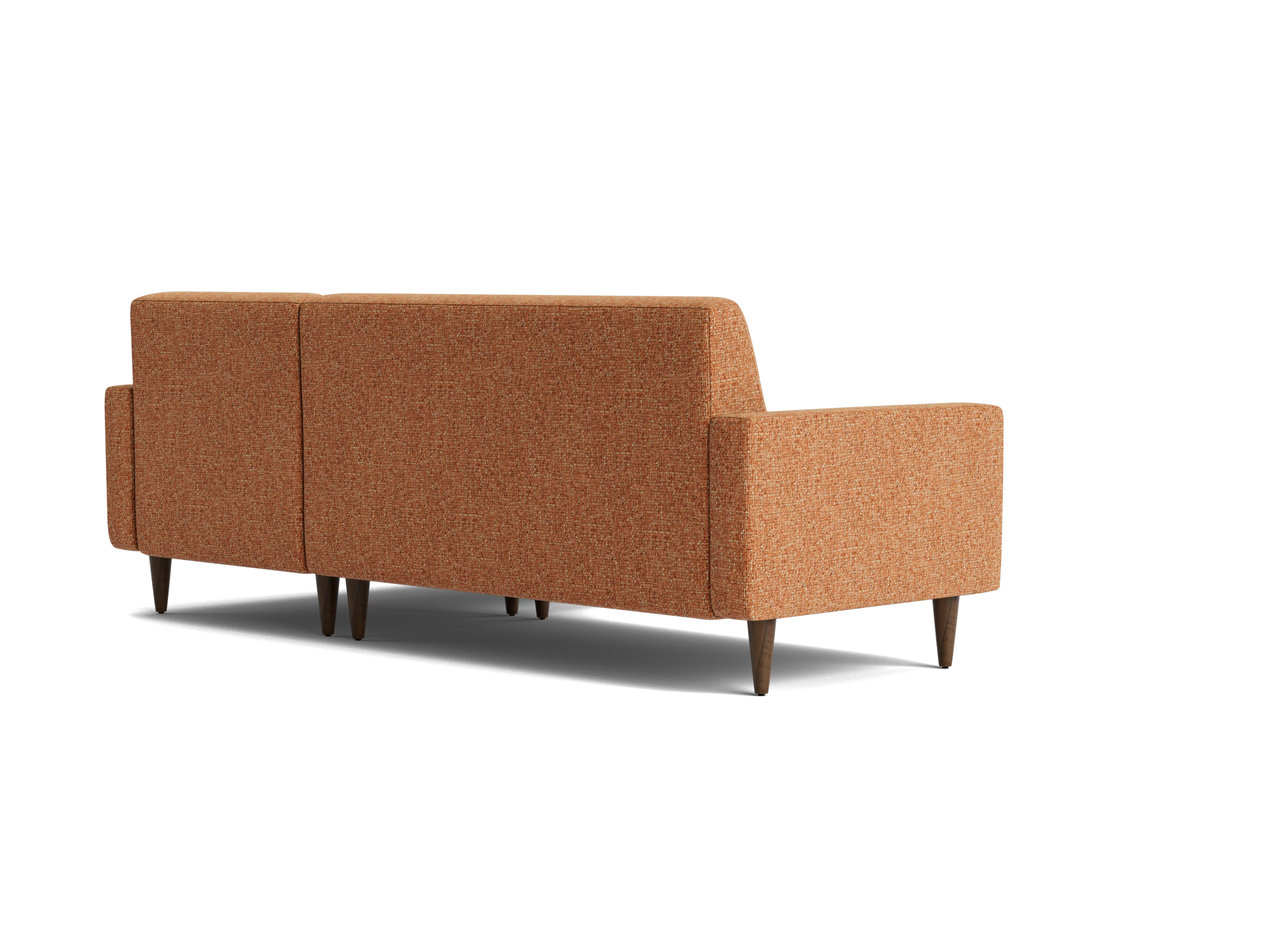 korver apartment sectional bungalow pantone glazed ginger