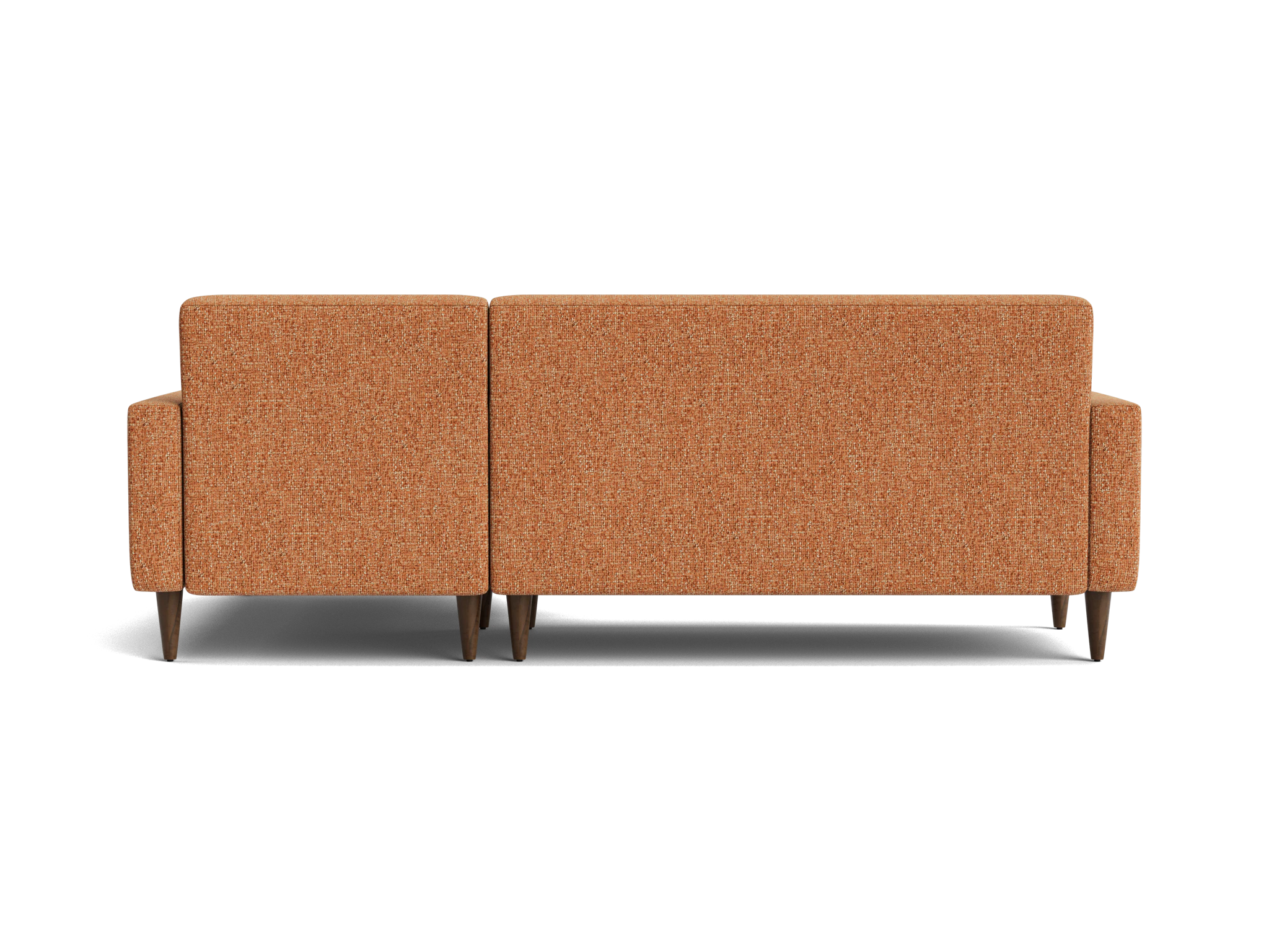 korver apartment sectional bungalow pantone glazed ginger