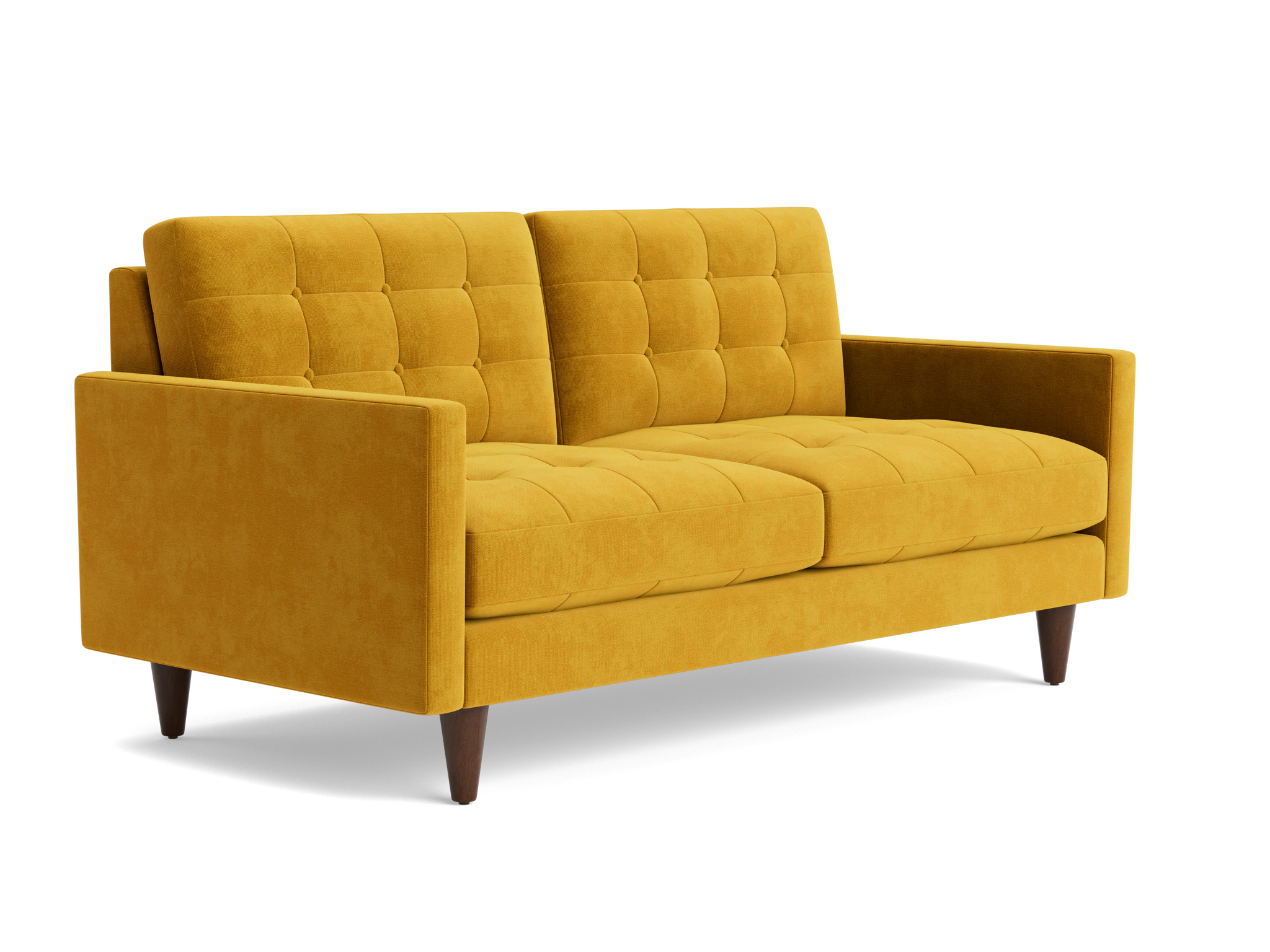 eliot apartment sofa harper amber gold