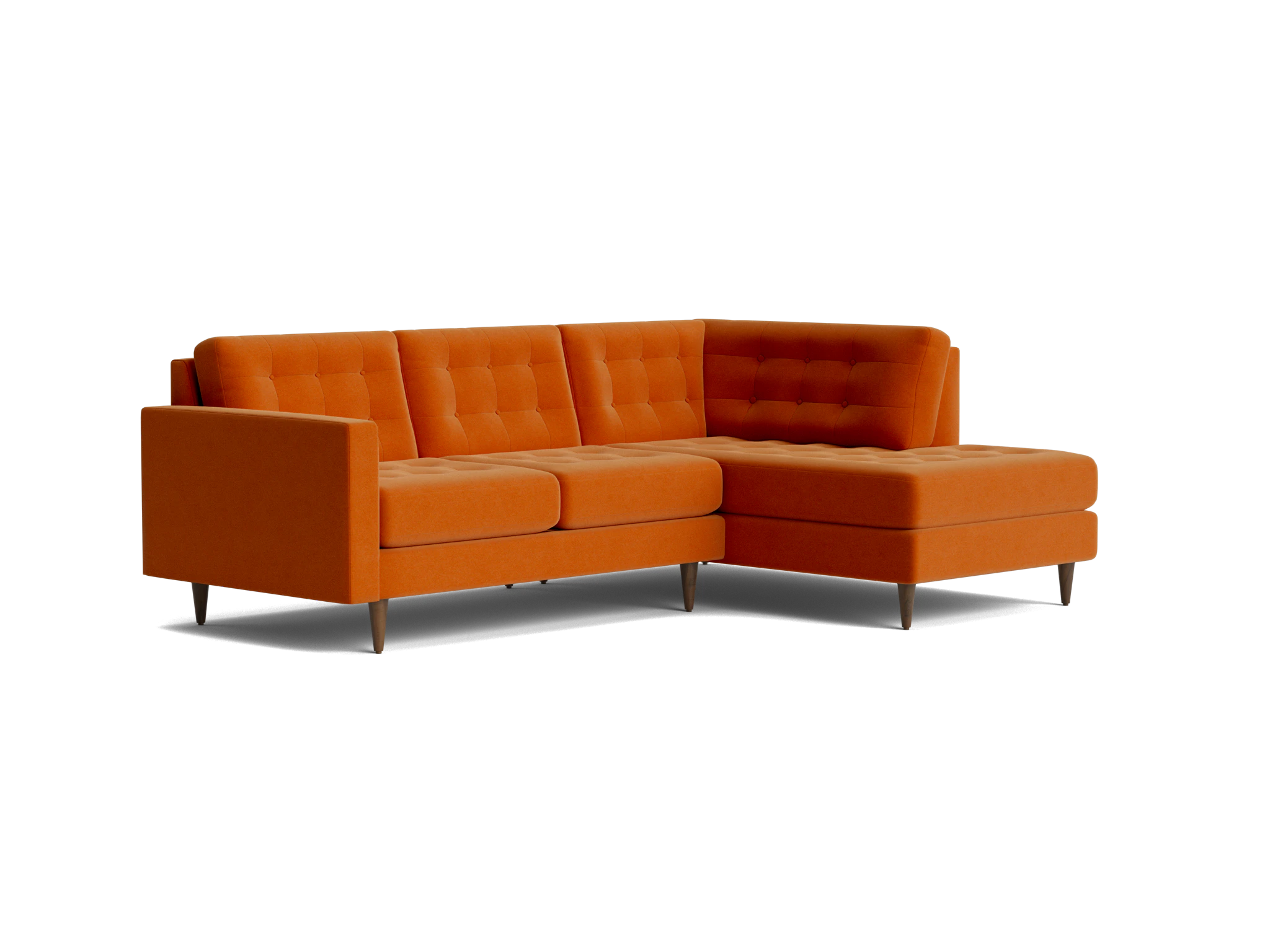eliot apartment sectional with bumper royale hacienda