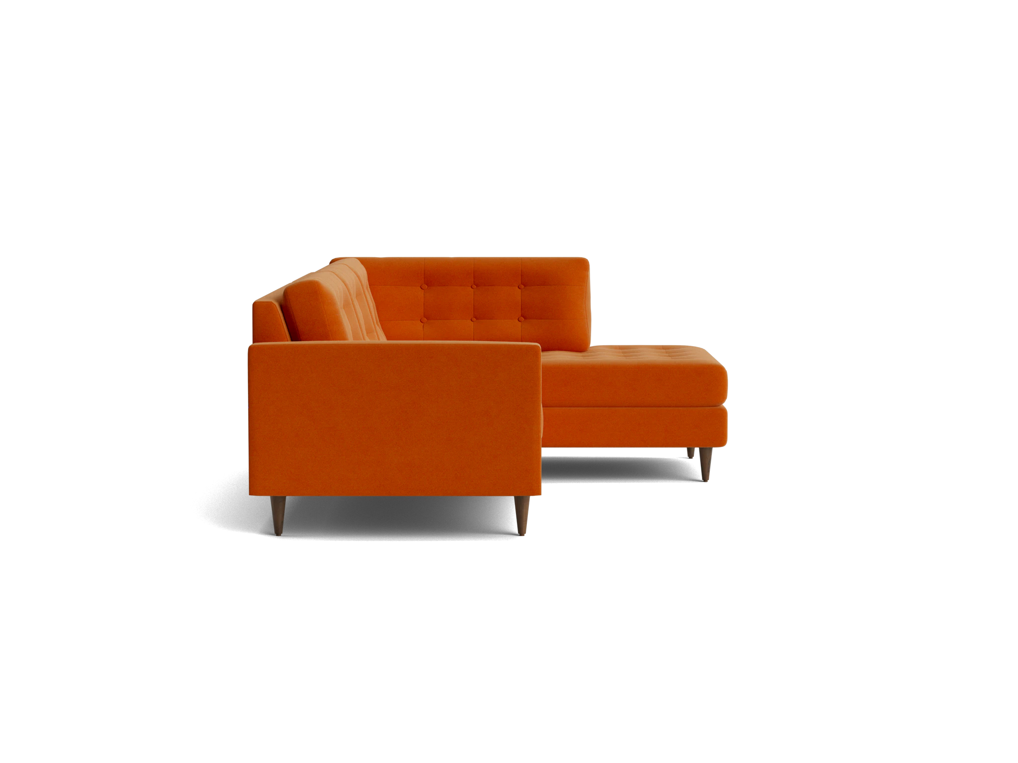 eliot apartment sectional with bumper royale hacienda