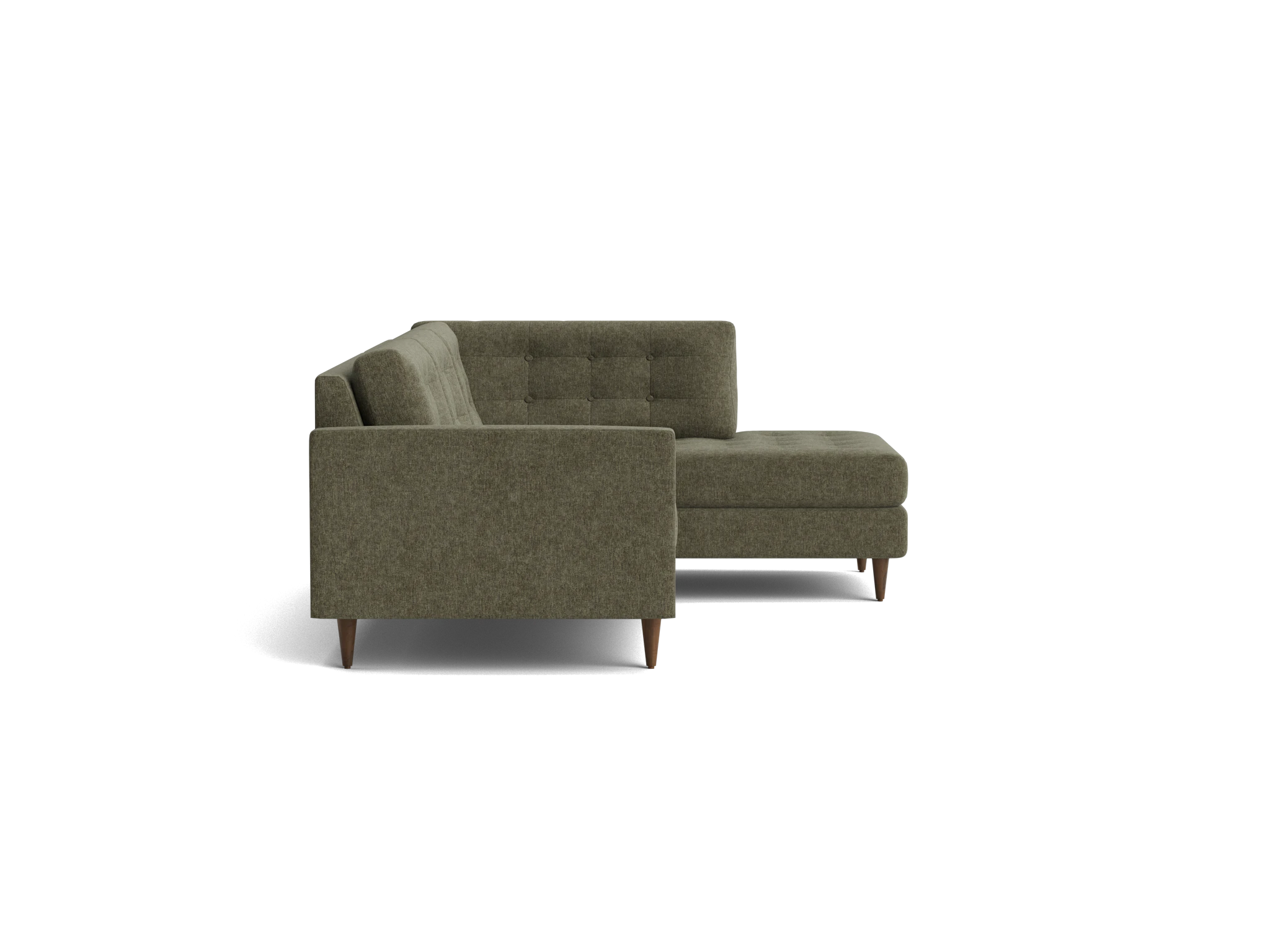 eliot apartment sectional with bumper kenley spruce