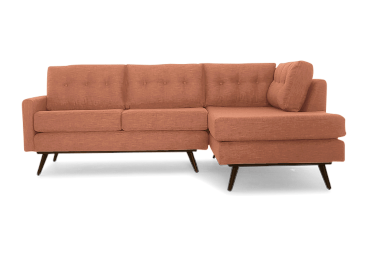 hopson apartment sectional with bumper key largo coral