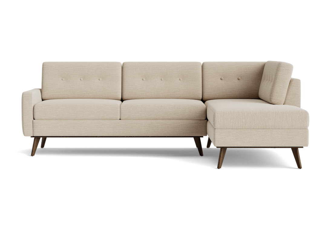hopson apartment sectional with bumper lucky divine