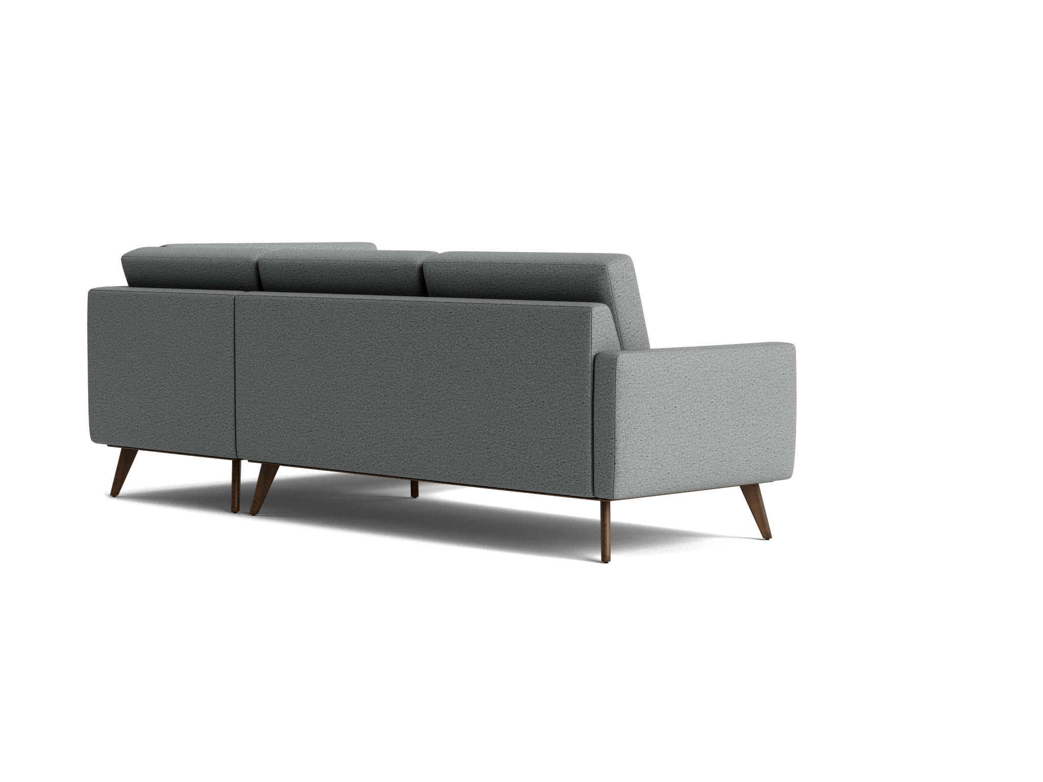 hopson apartment sectional with bumper essence ash