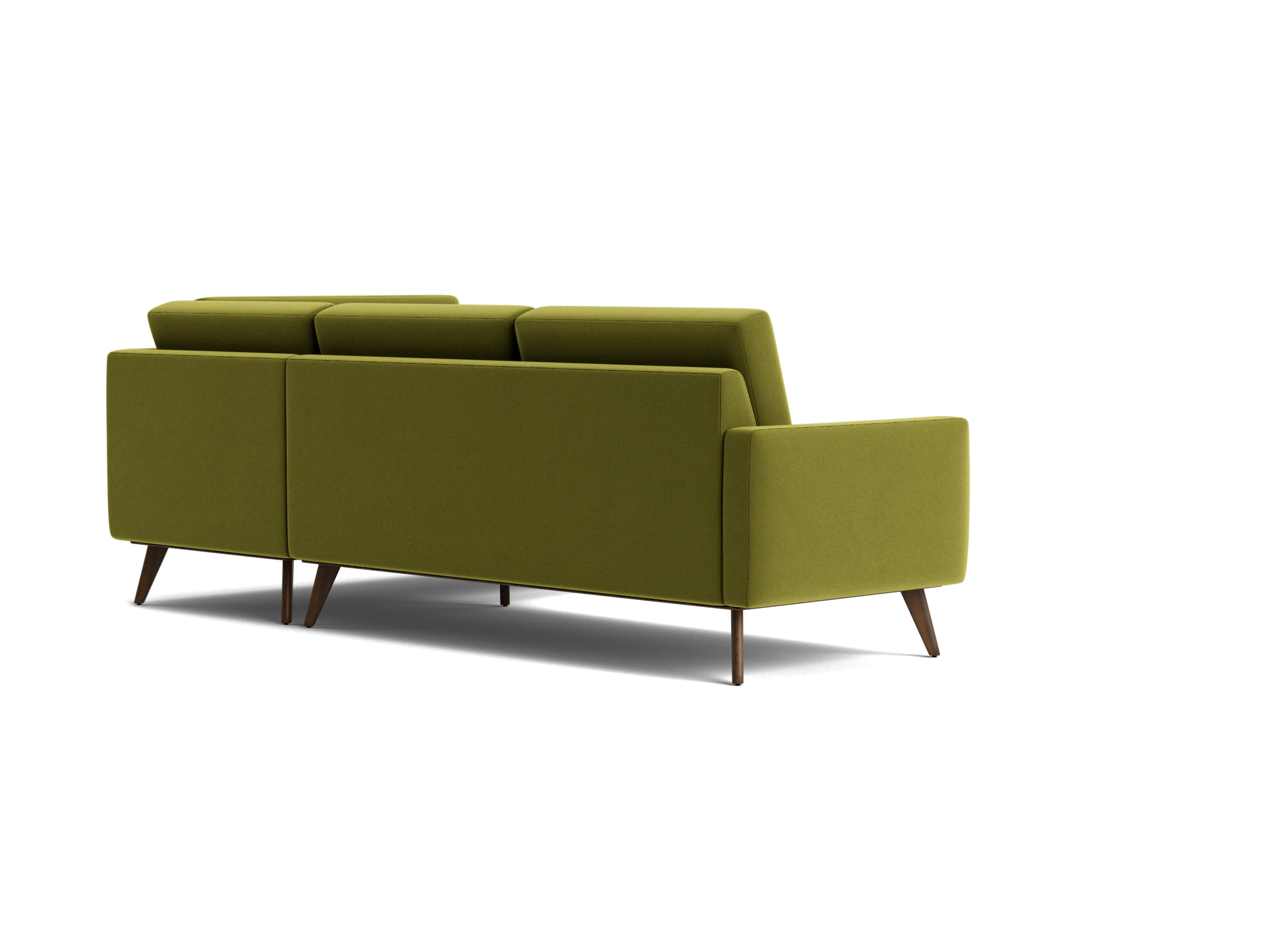 hopson apartment sectional with bumper royale apple