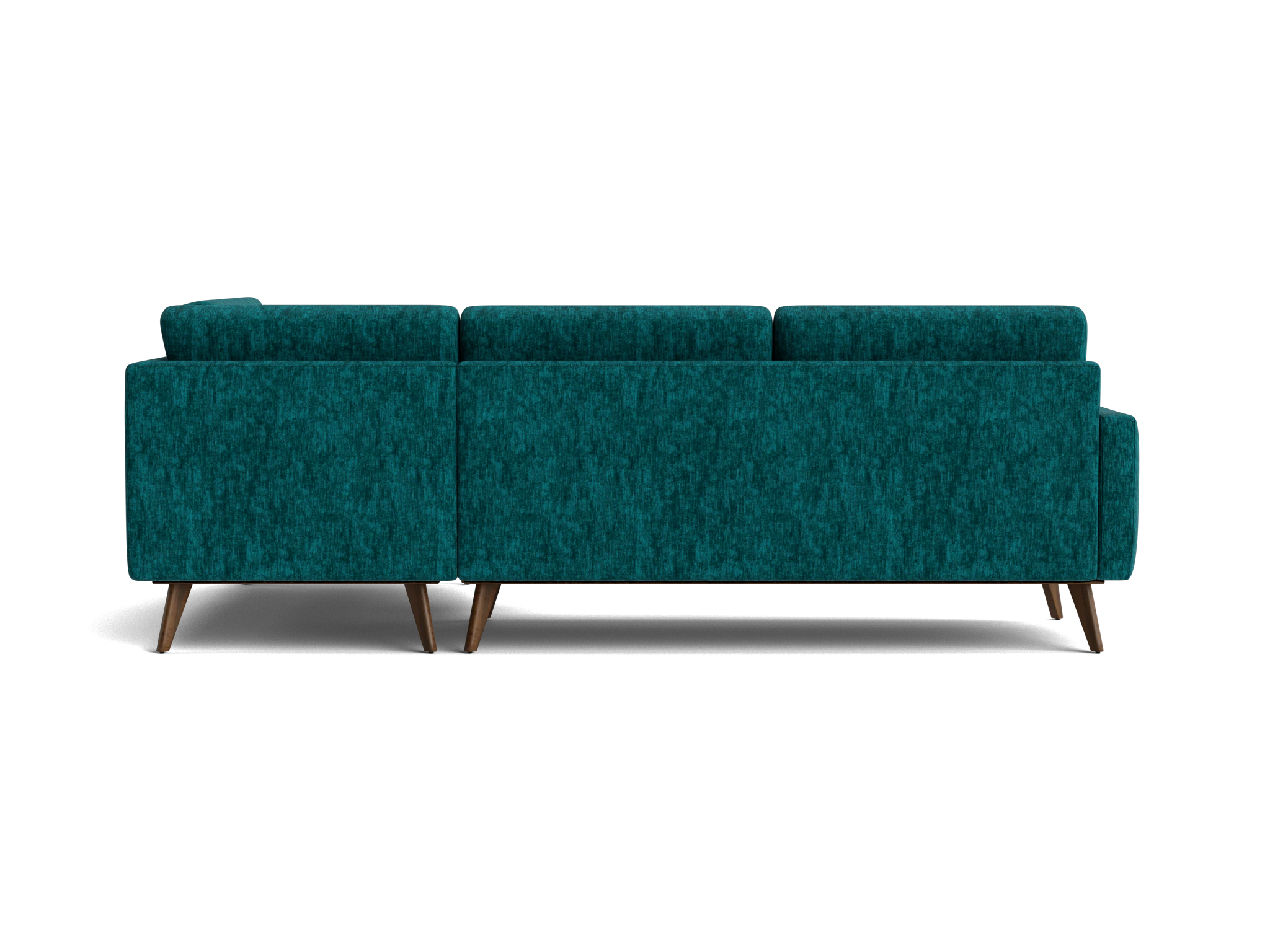 hopson apartment sectional with bumper crave greenery